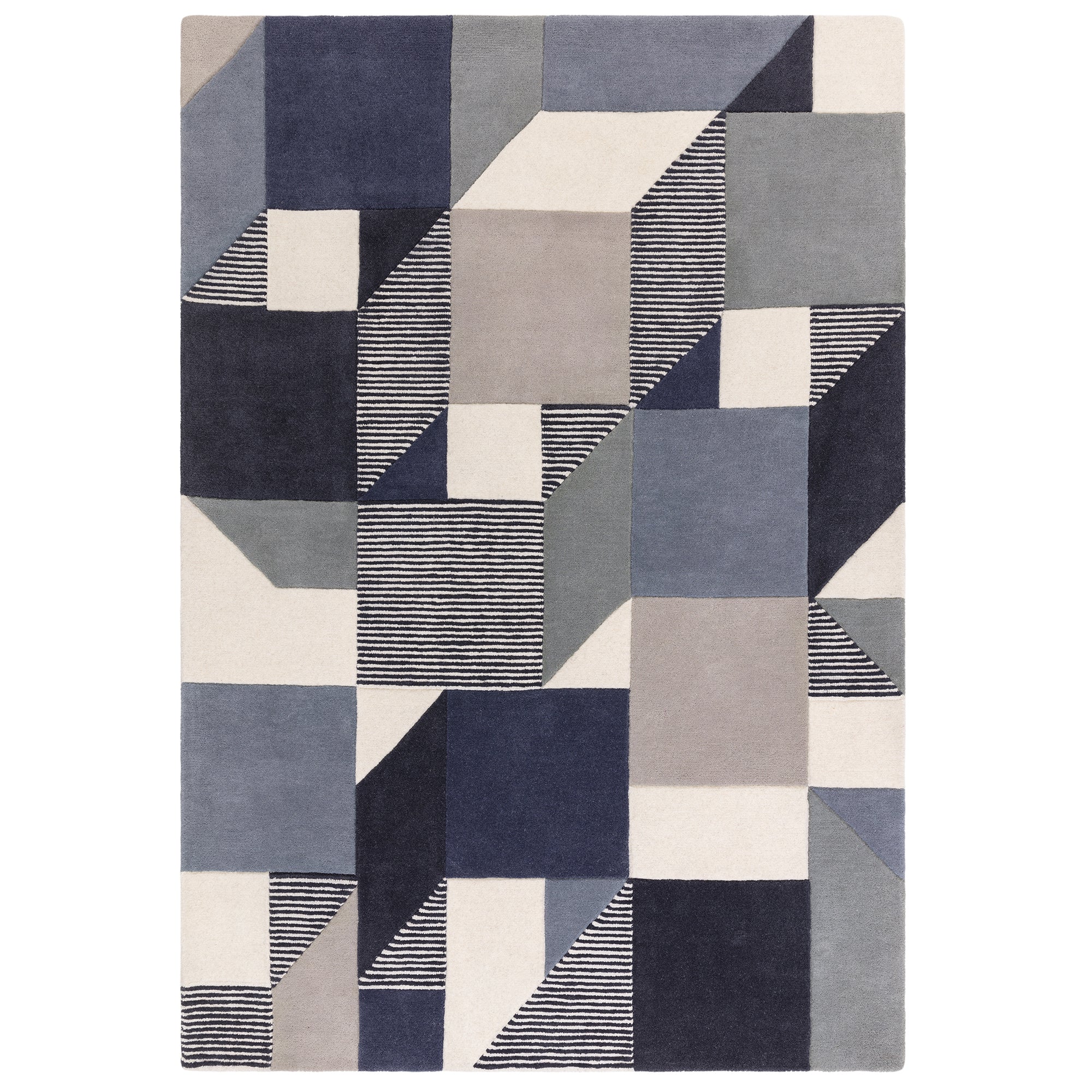 Matrix 101 Memphis Blue Rug