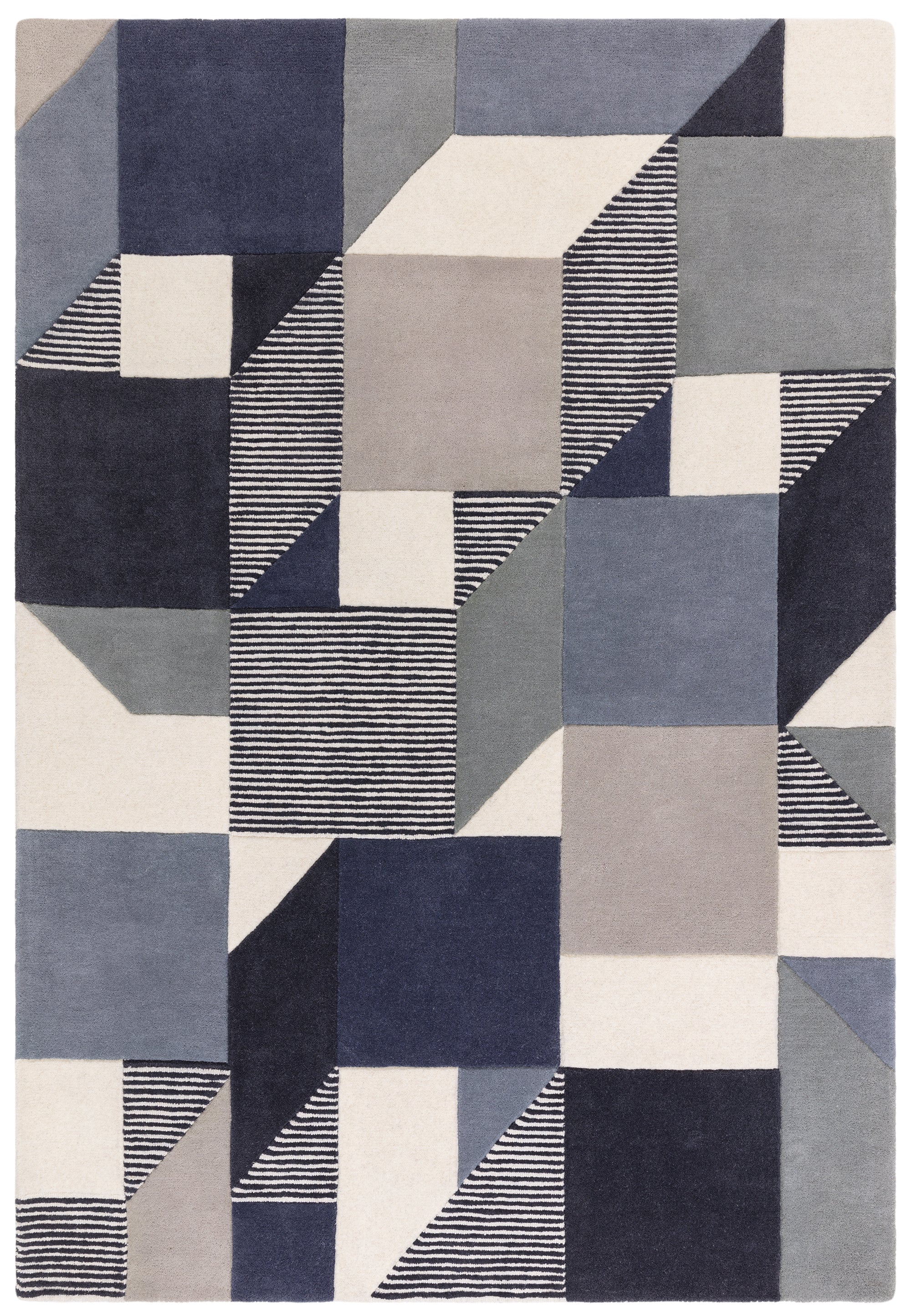 Matrix 101 Memphis Blue Rug