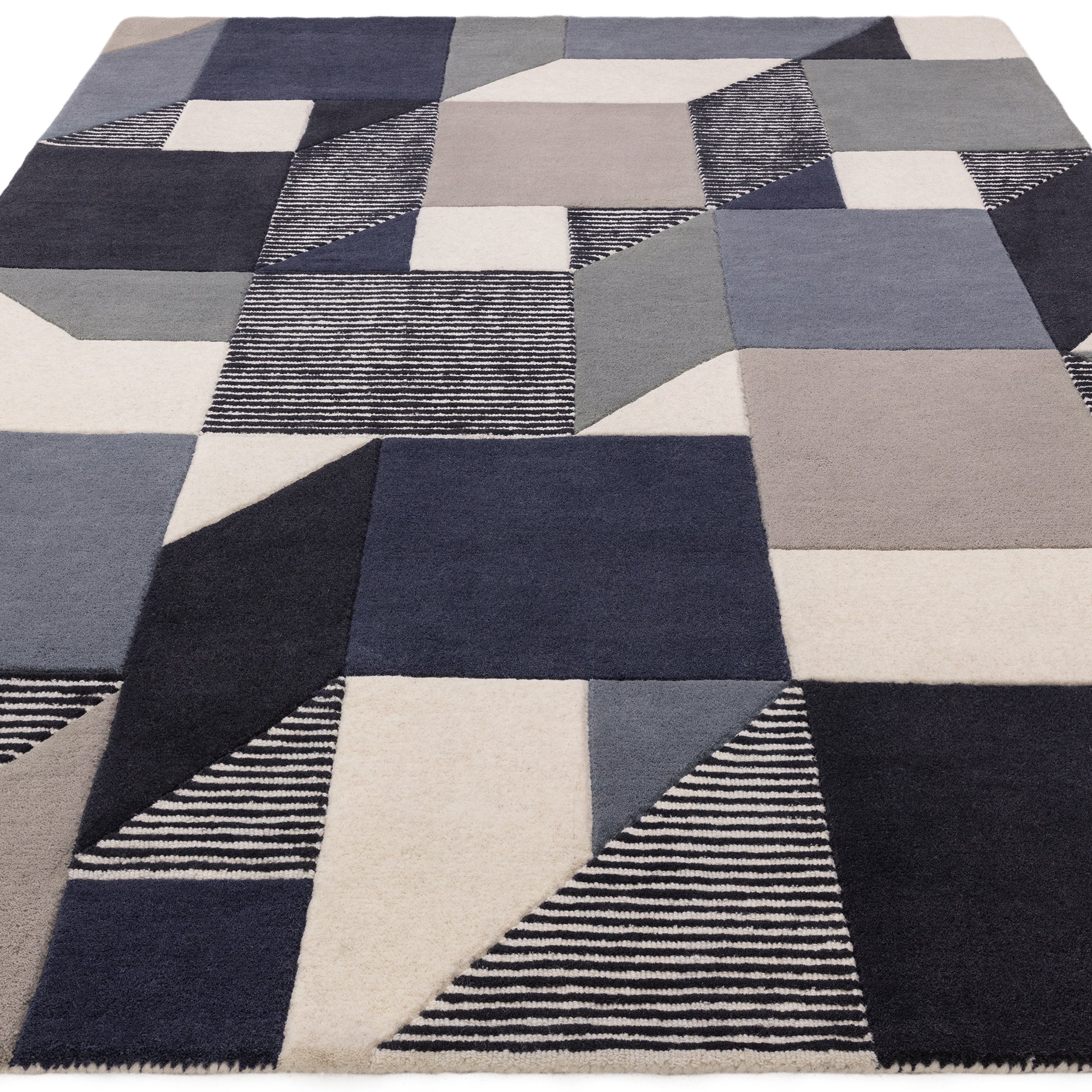 Matrix 101 Memphis Blue Rug