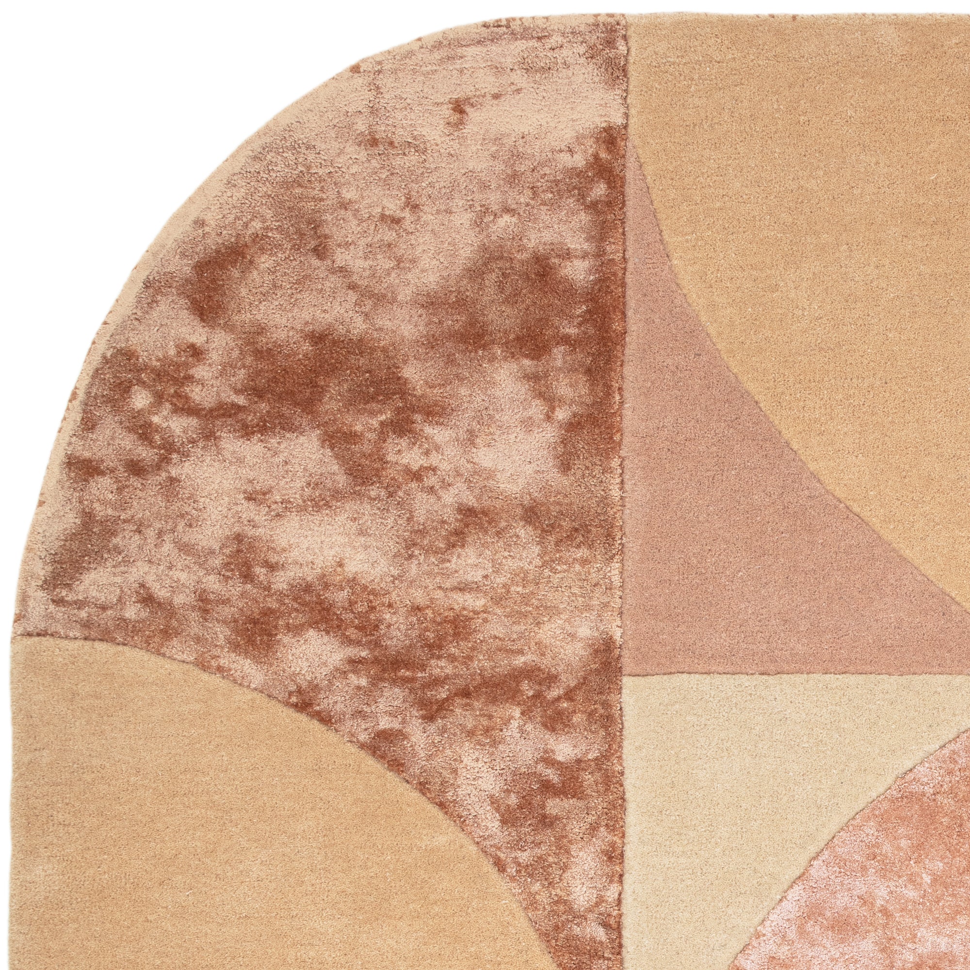 Matrix 78 Oval Earth Orange Rug