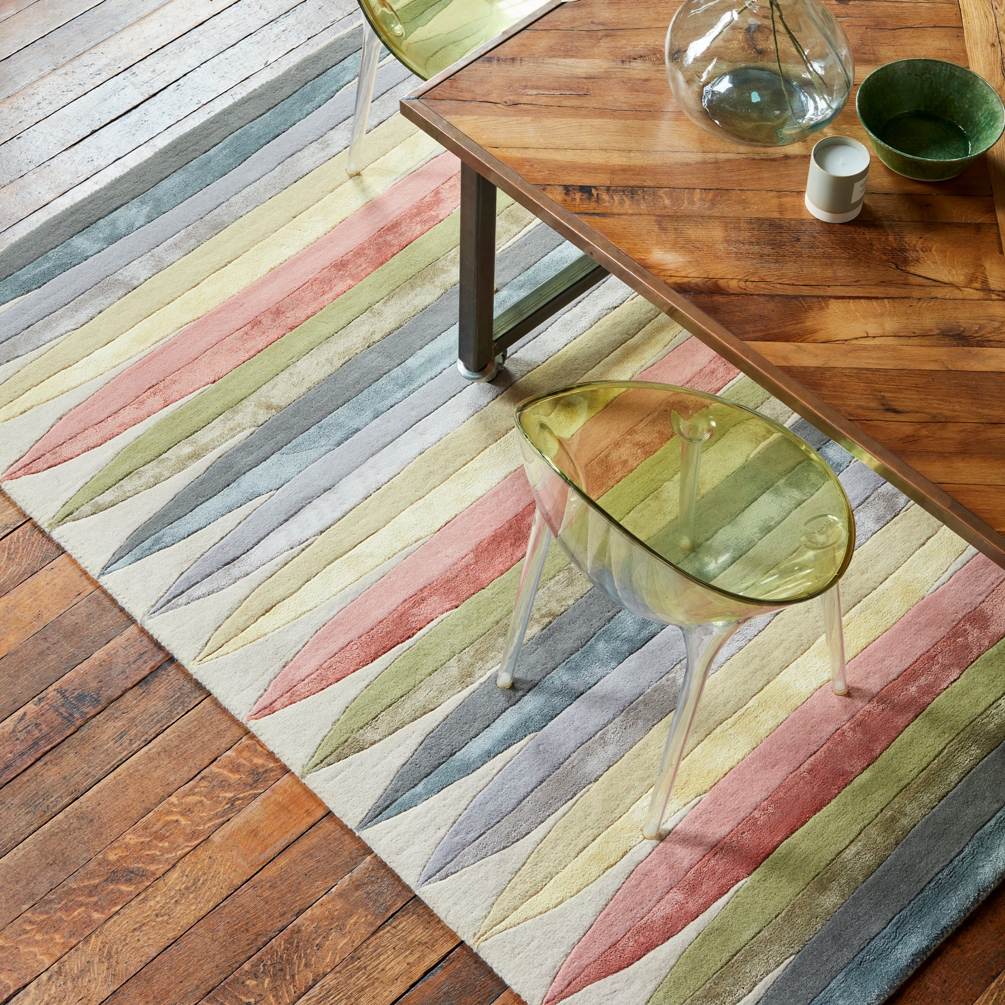 Matrix 84 Pod Steel Mulicolour Rug
