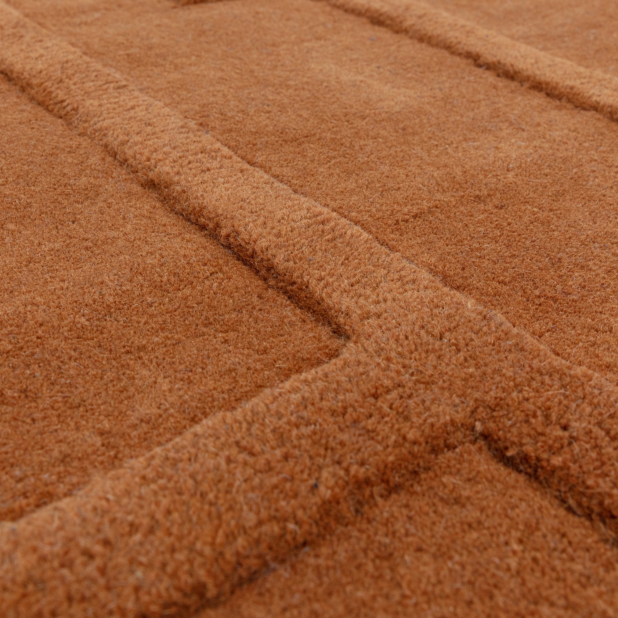 Maze Rust Rug