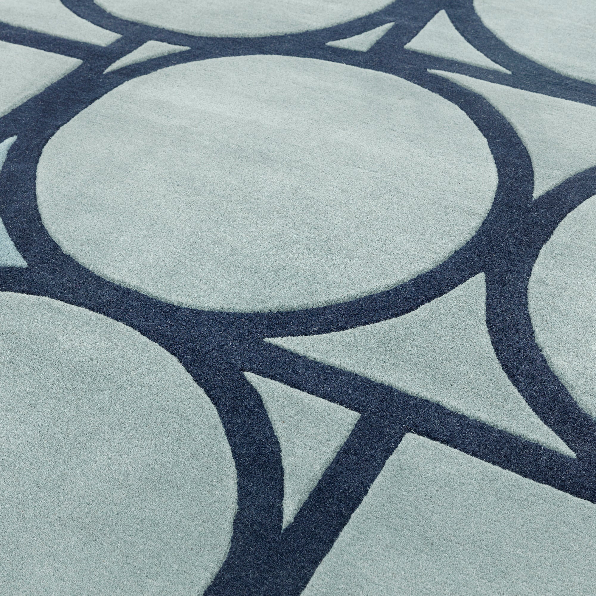 Contemporary Design Metro Blue rug