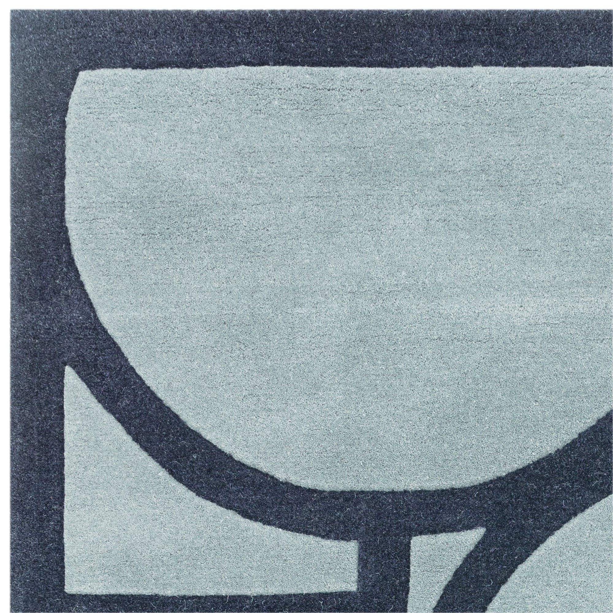 Contemporary Design Metro Blue rug