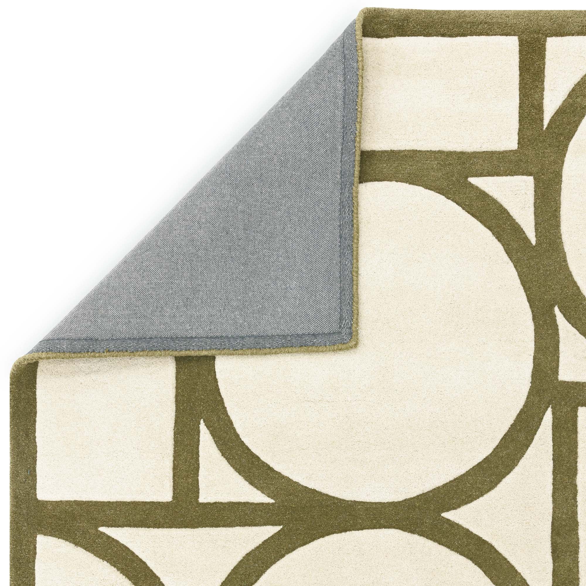 Metro Khaki green rug