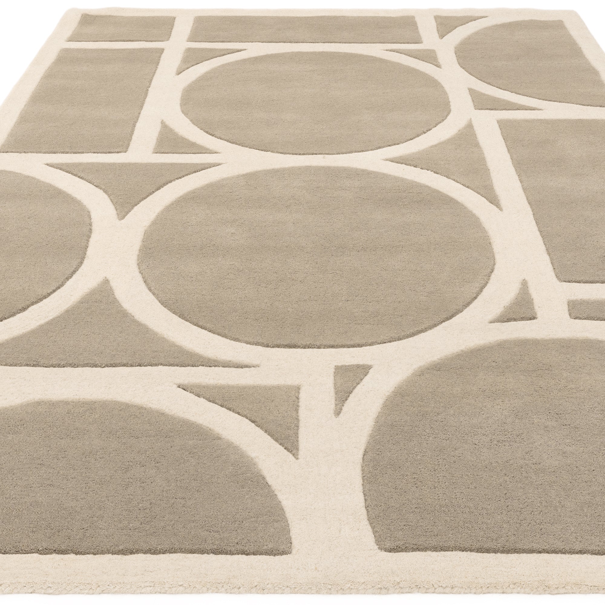 Metro Taupe and Brown Rug