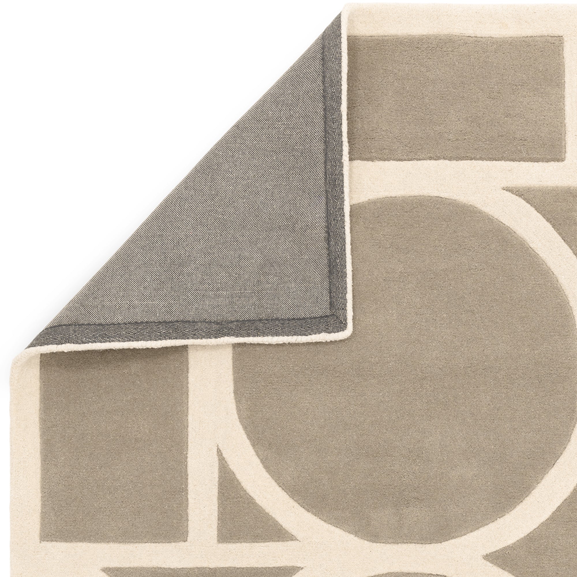 Metro Taupe and Brown Rug