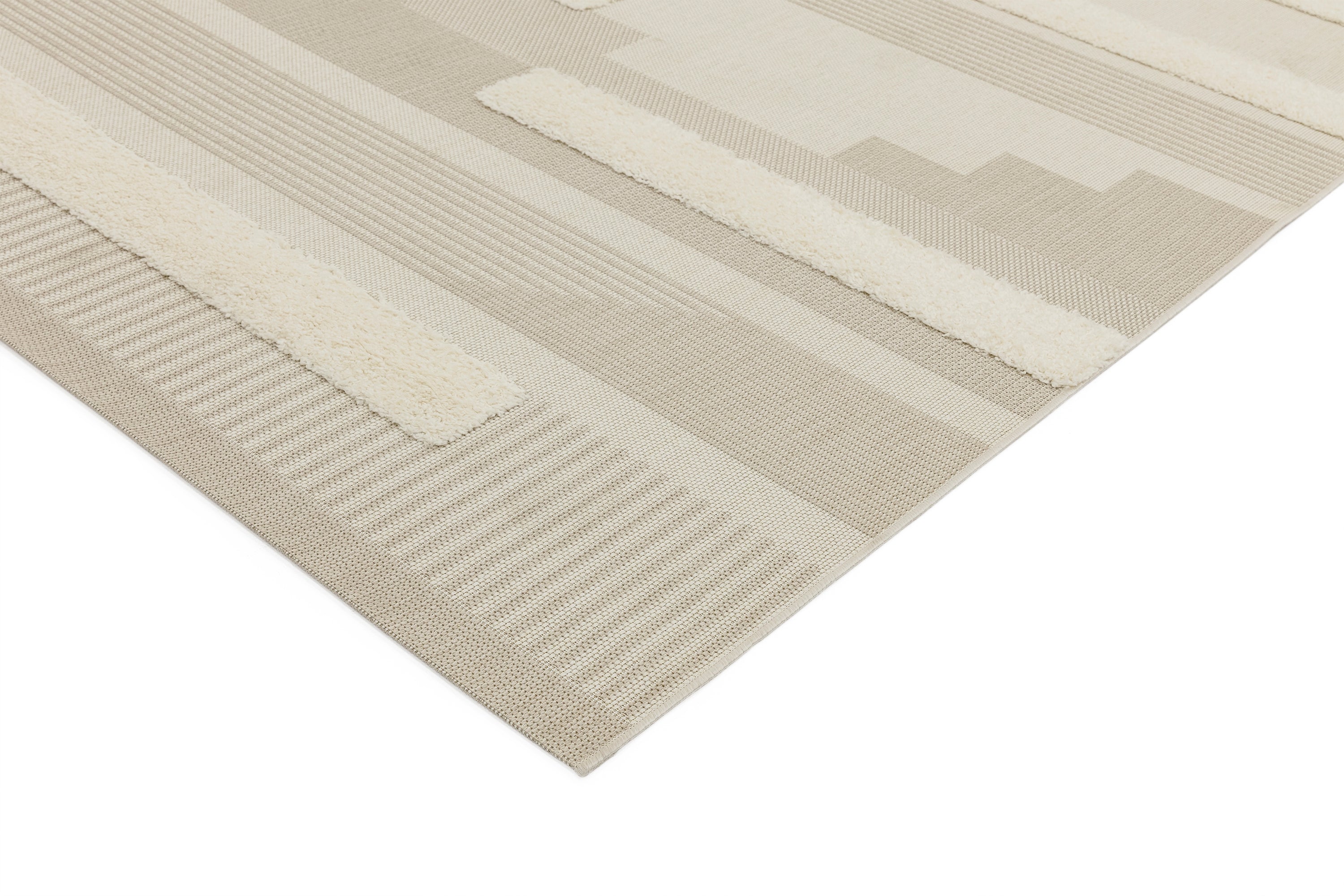 Alfresco Monty MN06 Natural / Cream Geometric Rug