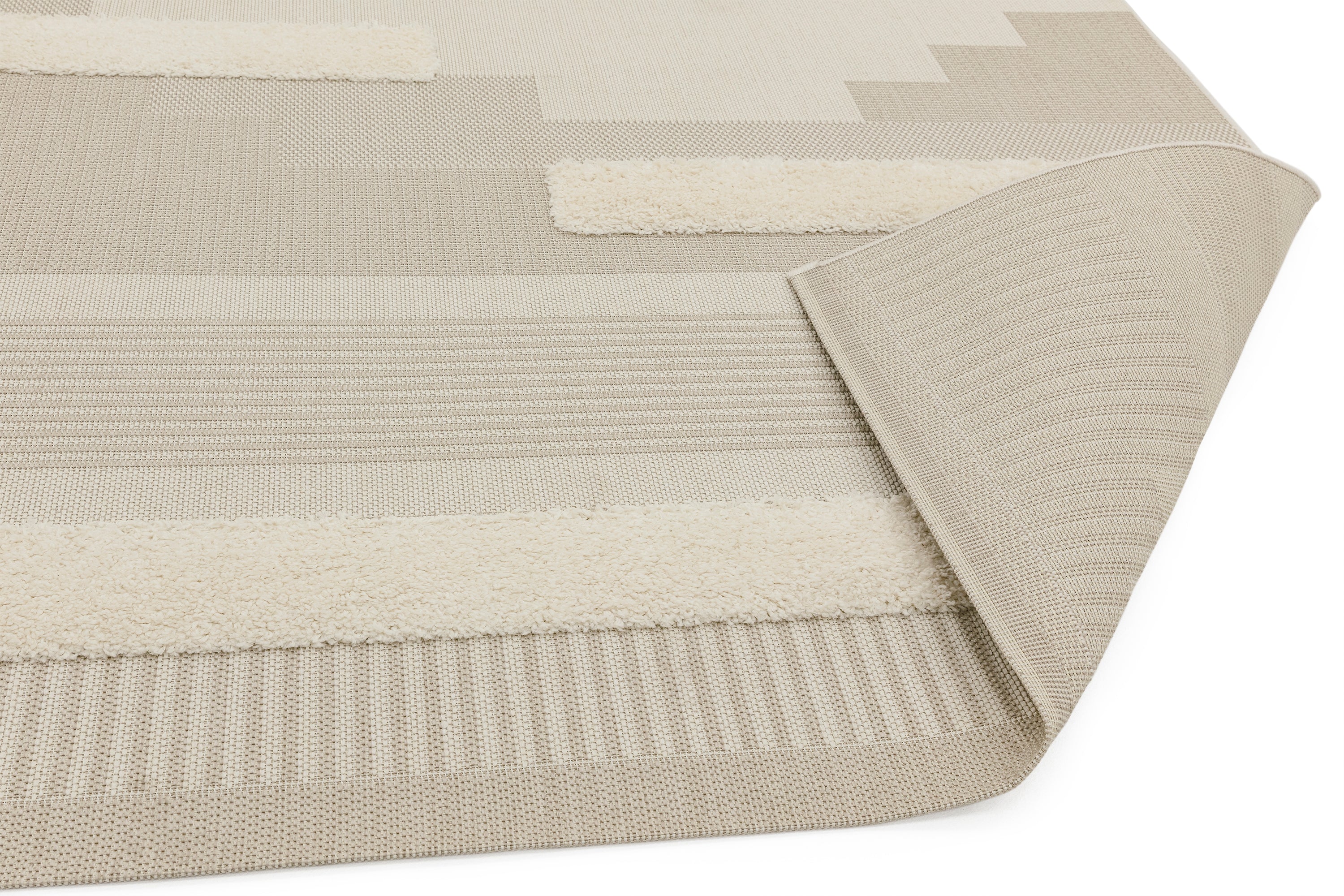 Alfresco Monty MN06 Natural / Cream Geometric Rug