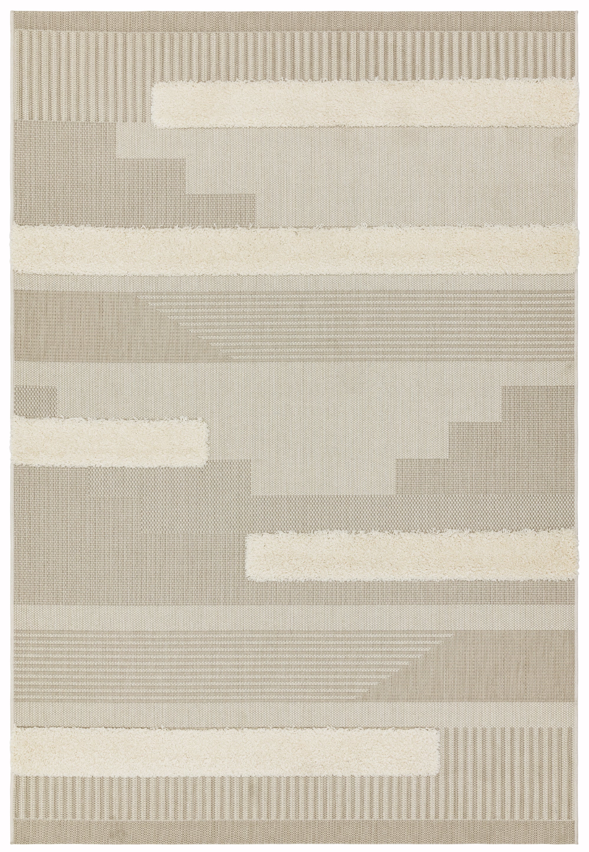 Alfresco Monty MN06 Natural / Cream Geometric Rug