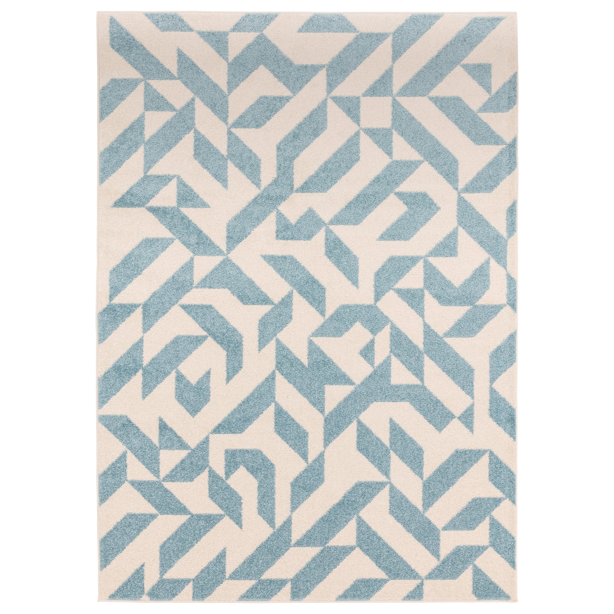 Muse MU03 Blue Shapes Rug