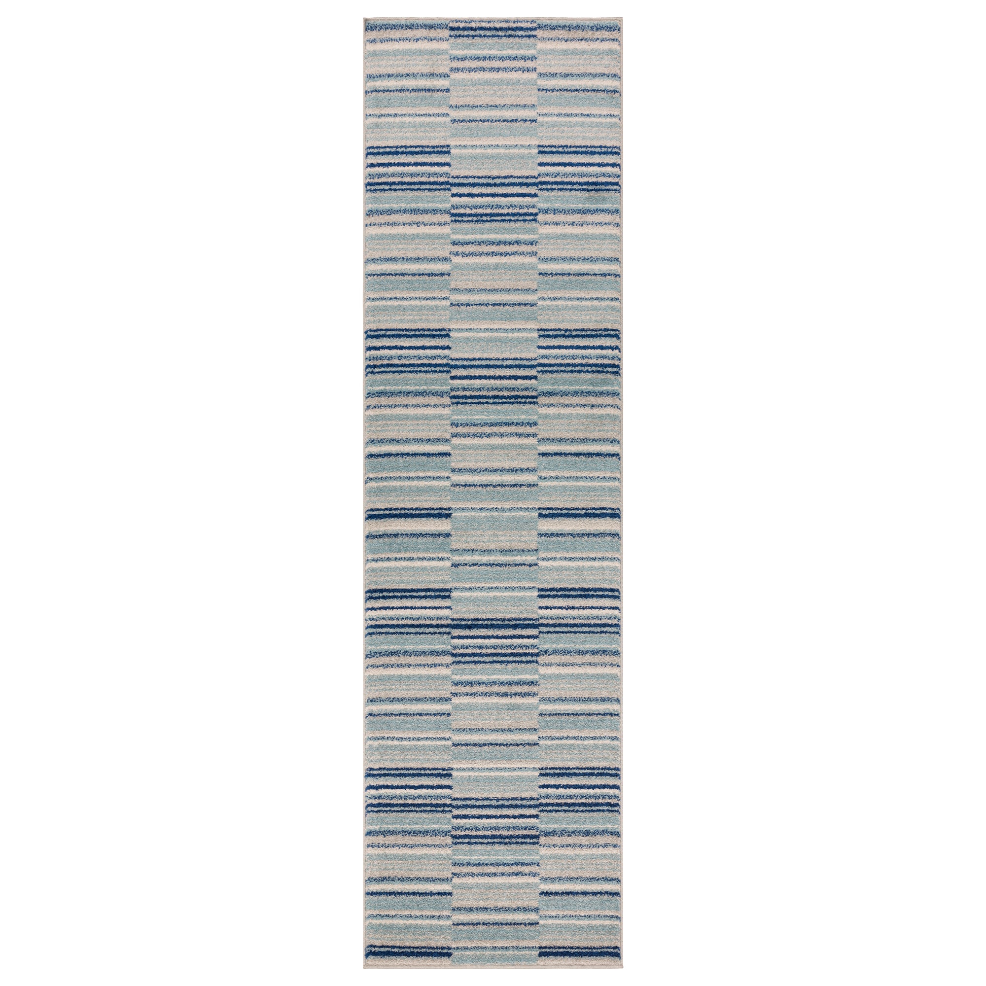 Muse MU05 Blue Stripe Rug