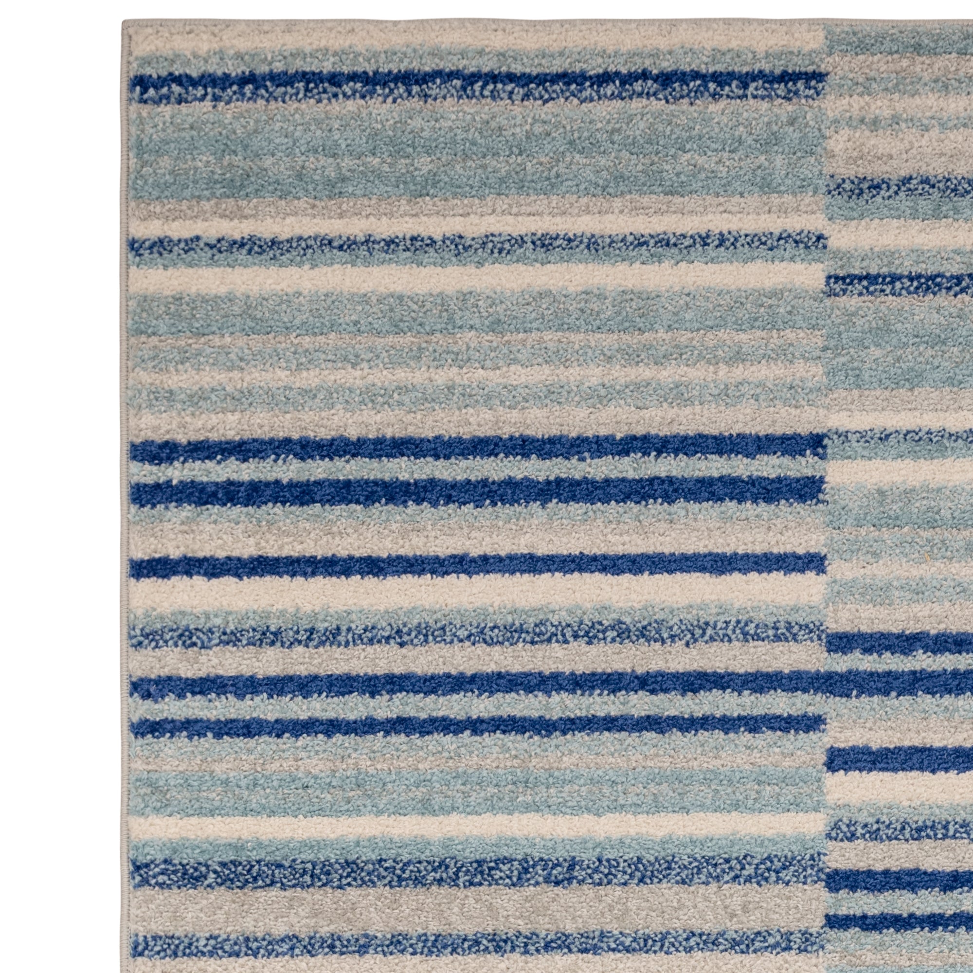 Muse MU05 Blue Stripe Rug