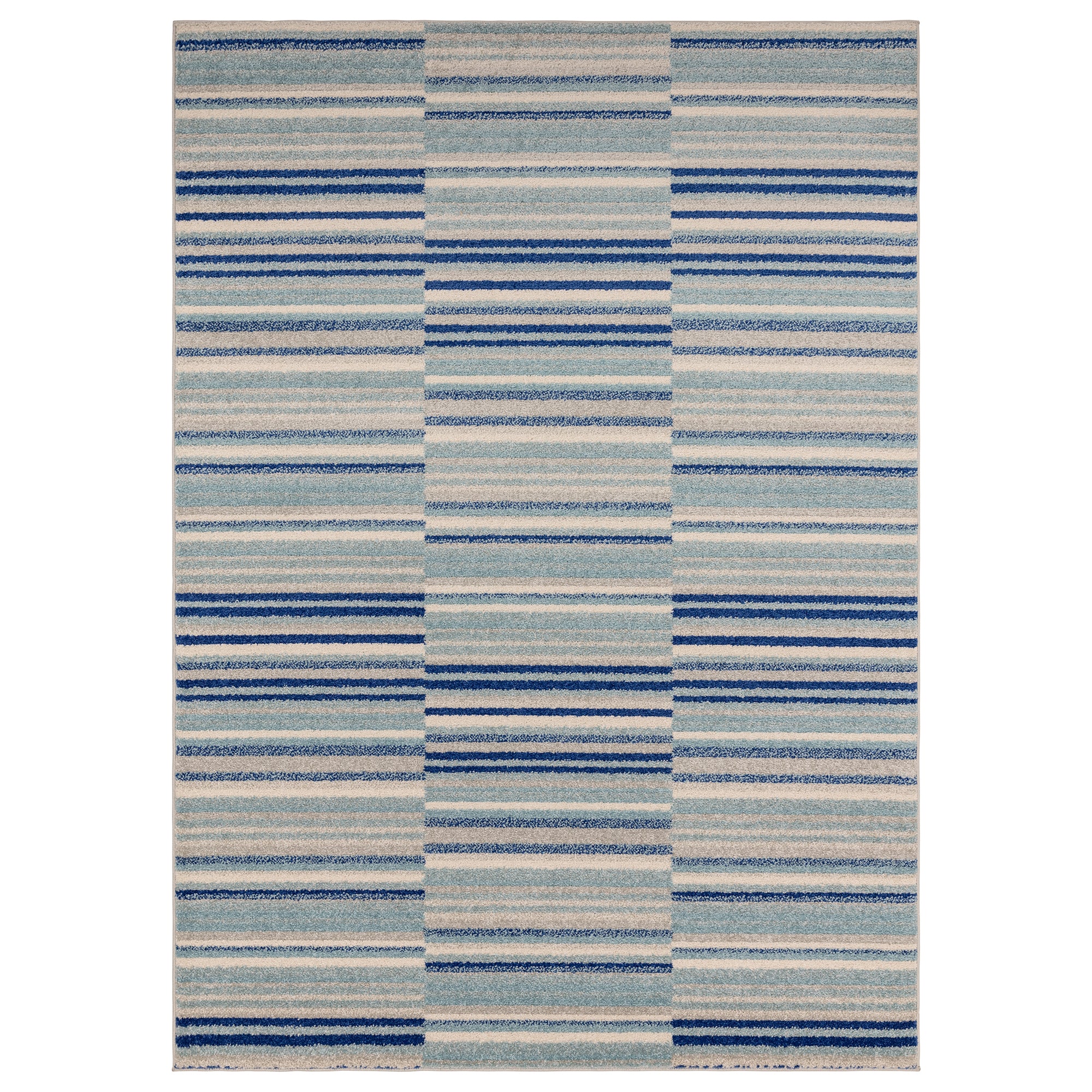 Muse MU05 Blue Stripe Rug