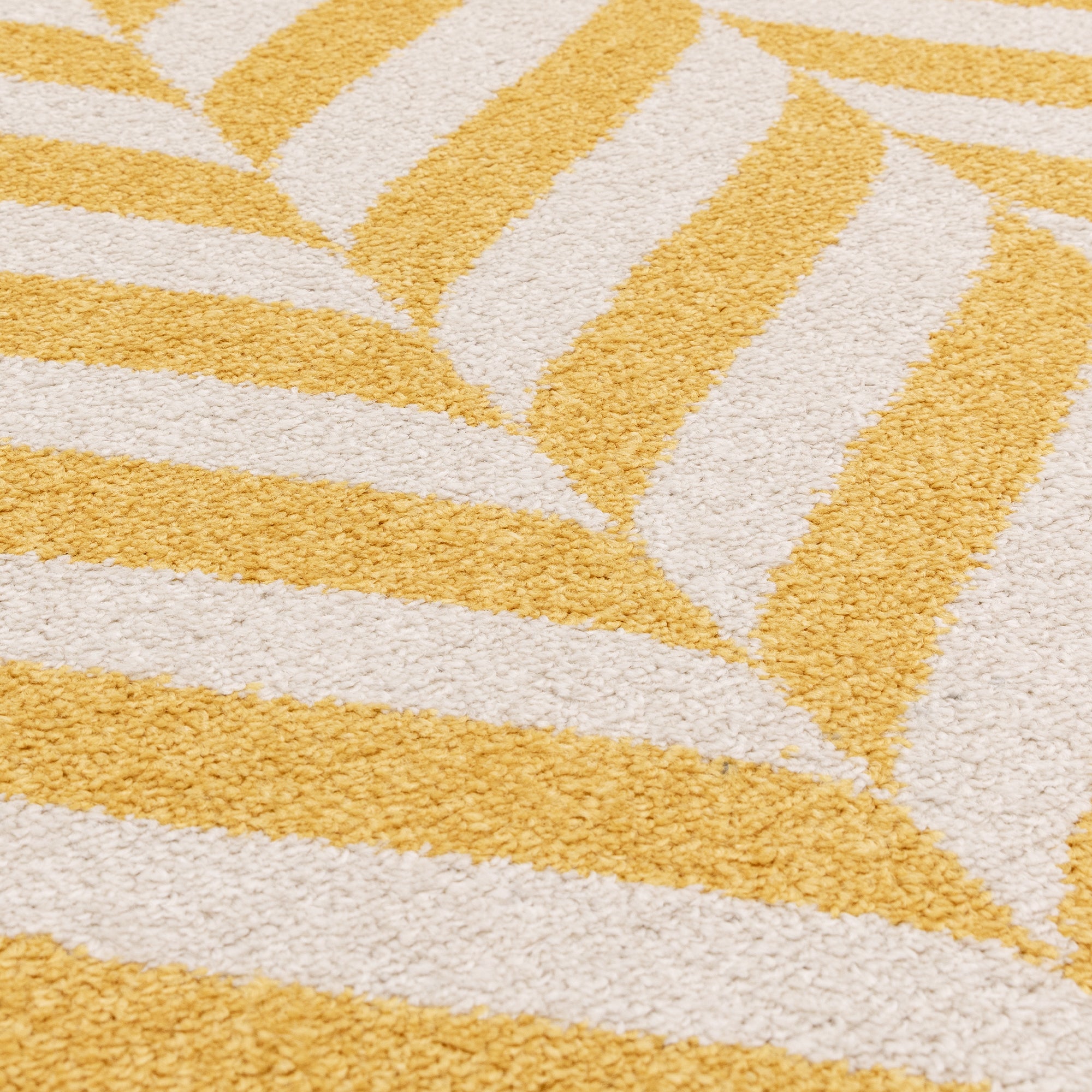 Muse MU08 Yellow Chevron Rug