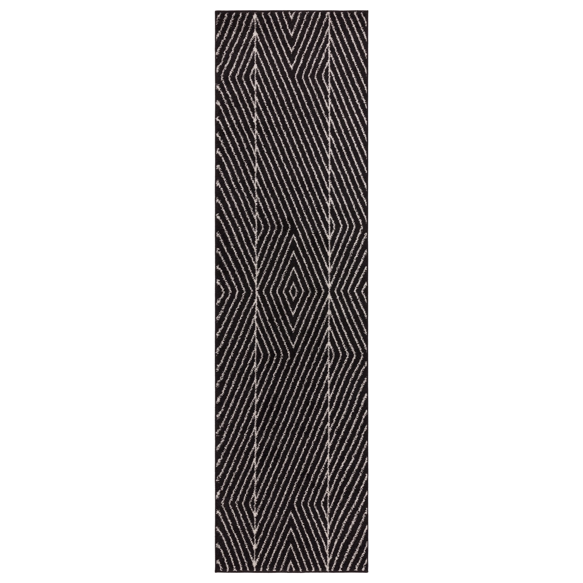 Muse MU10 Black Linear Rug
