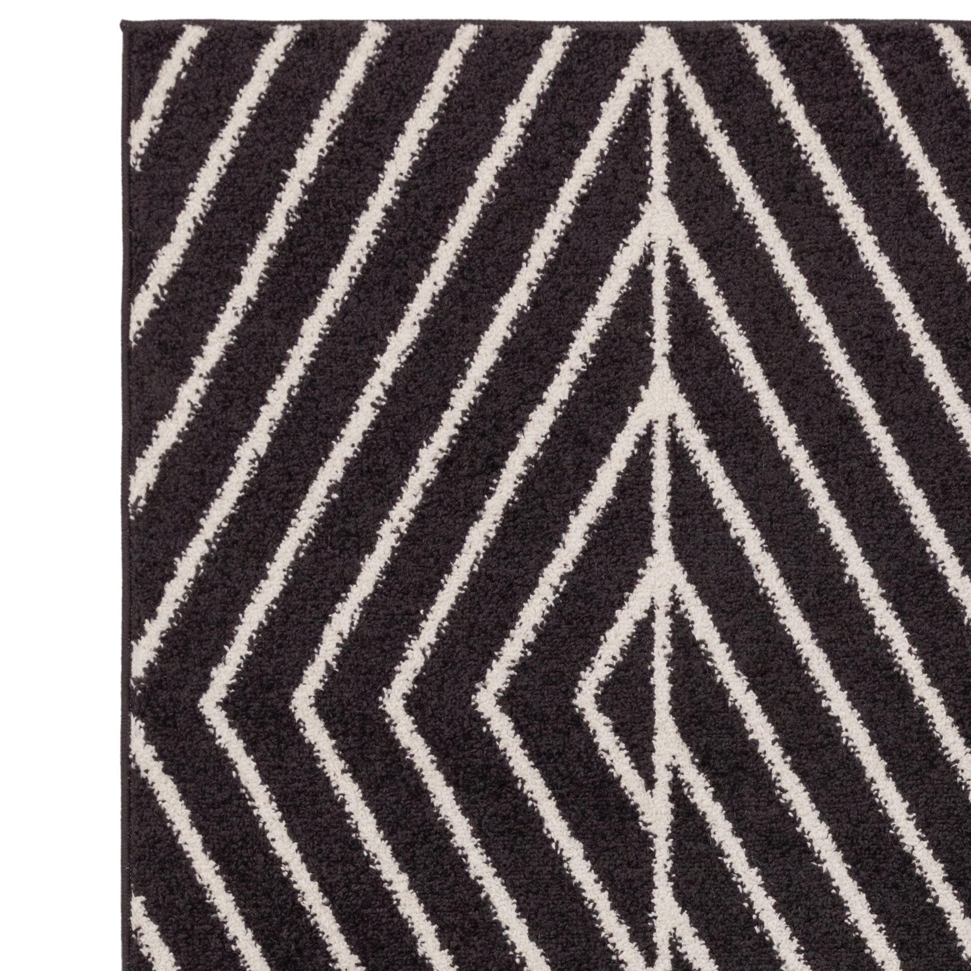 Muse MU10 Black Linear Rug
