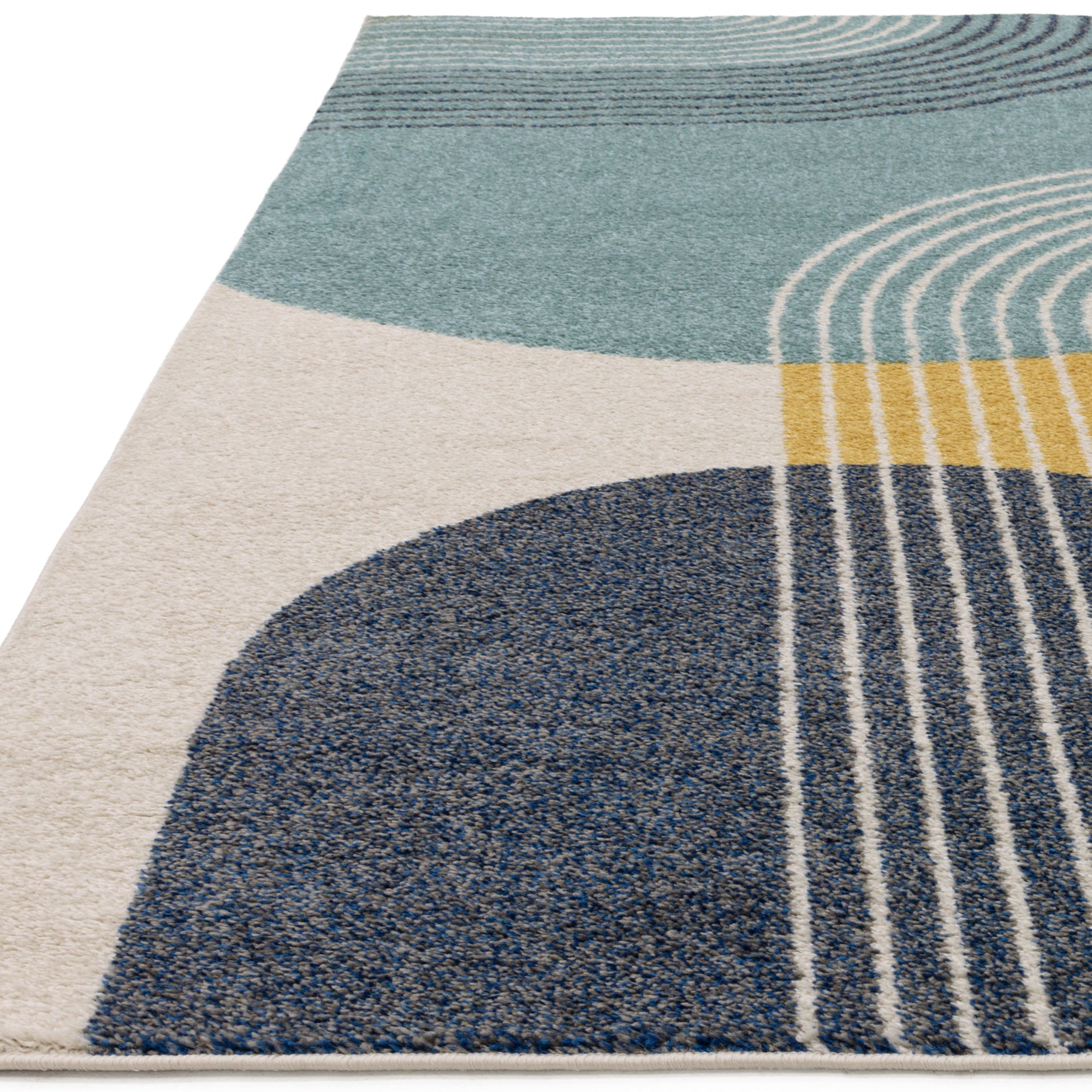 Muse MU15 Blue Retro Rug
