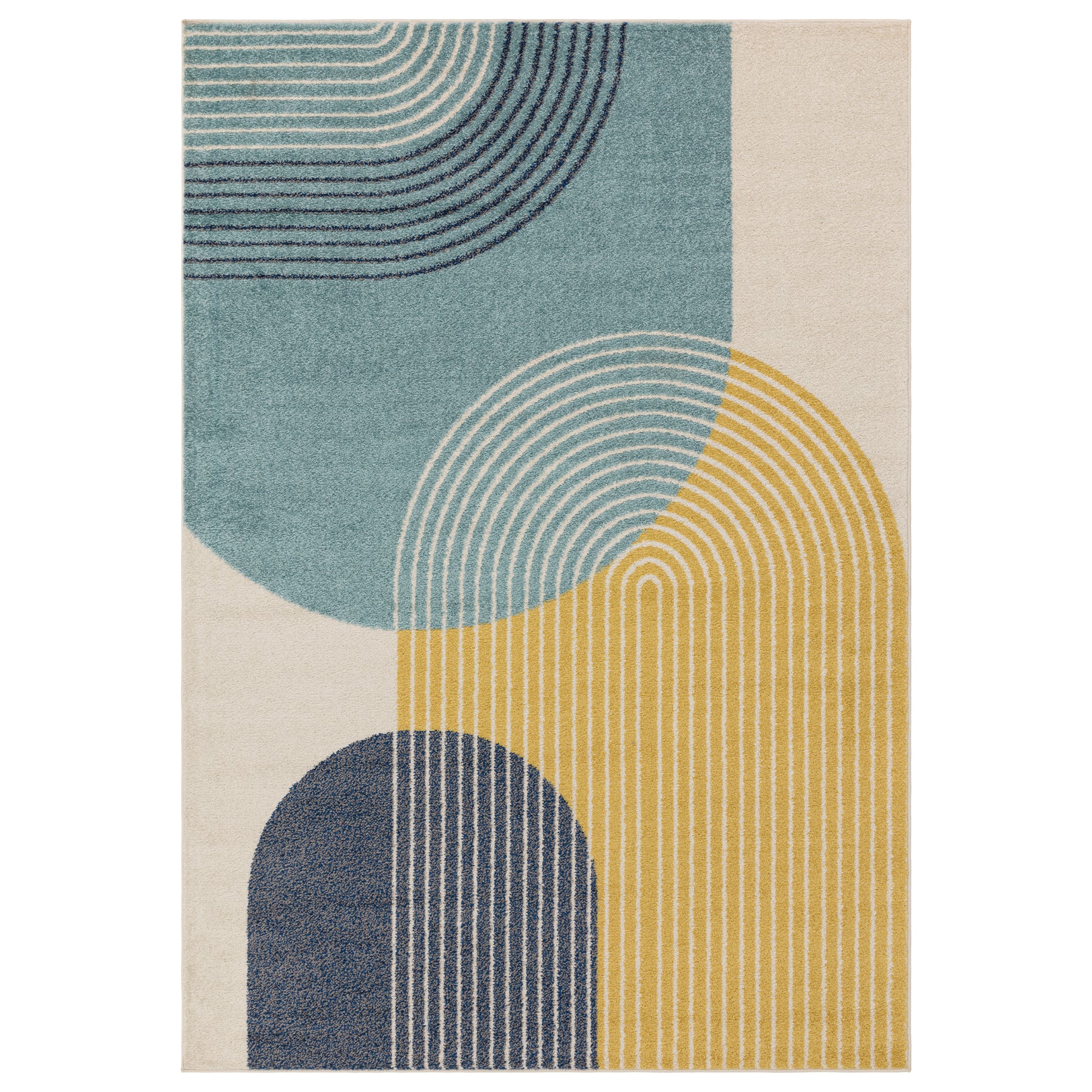 Muse MU15 Blue Retro Rug