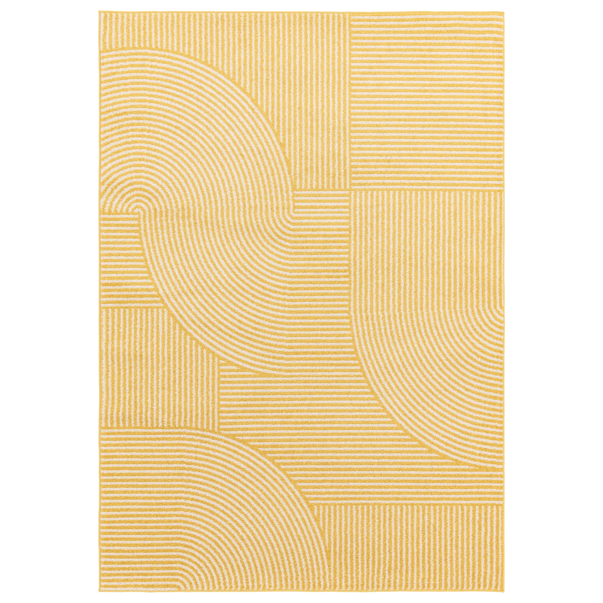 Muse MU18 Yellow Geometric Rug