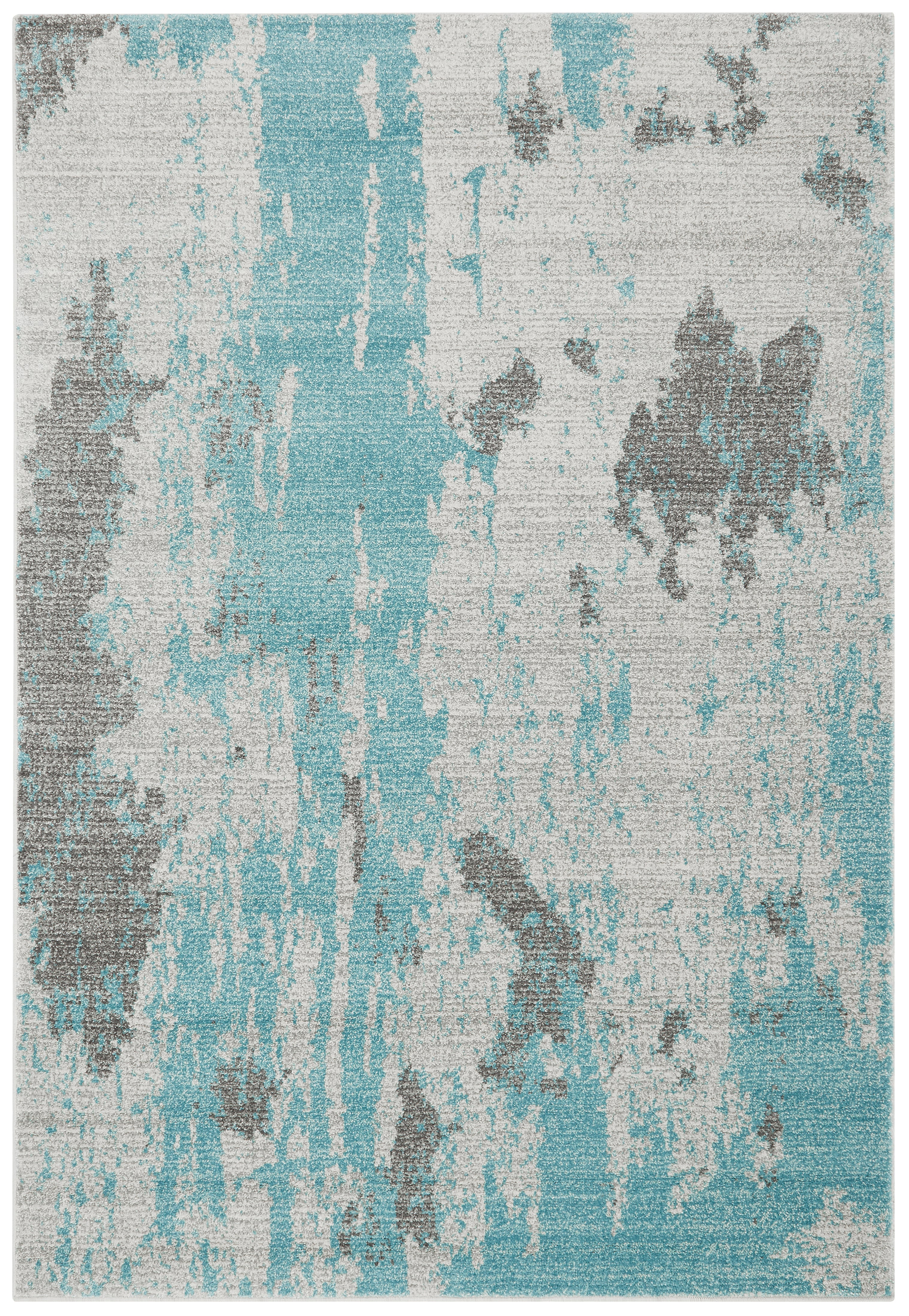 Nova NV15 Painterly Duck Egg Rug