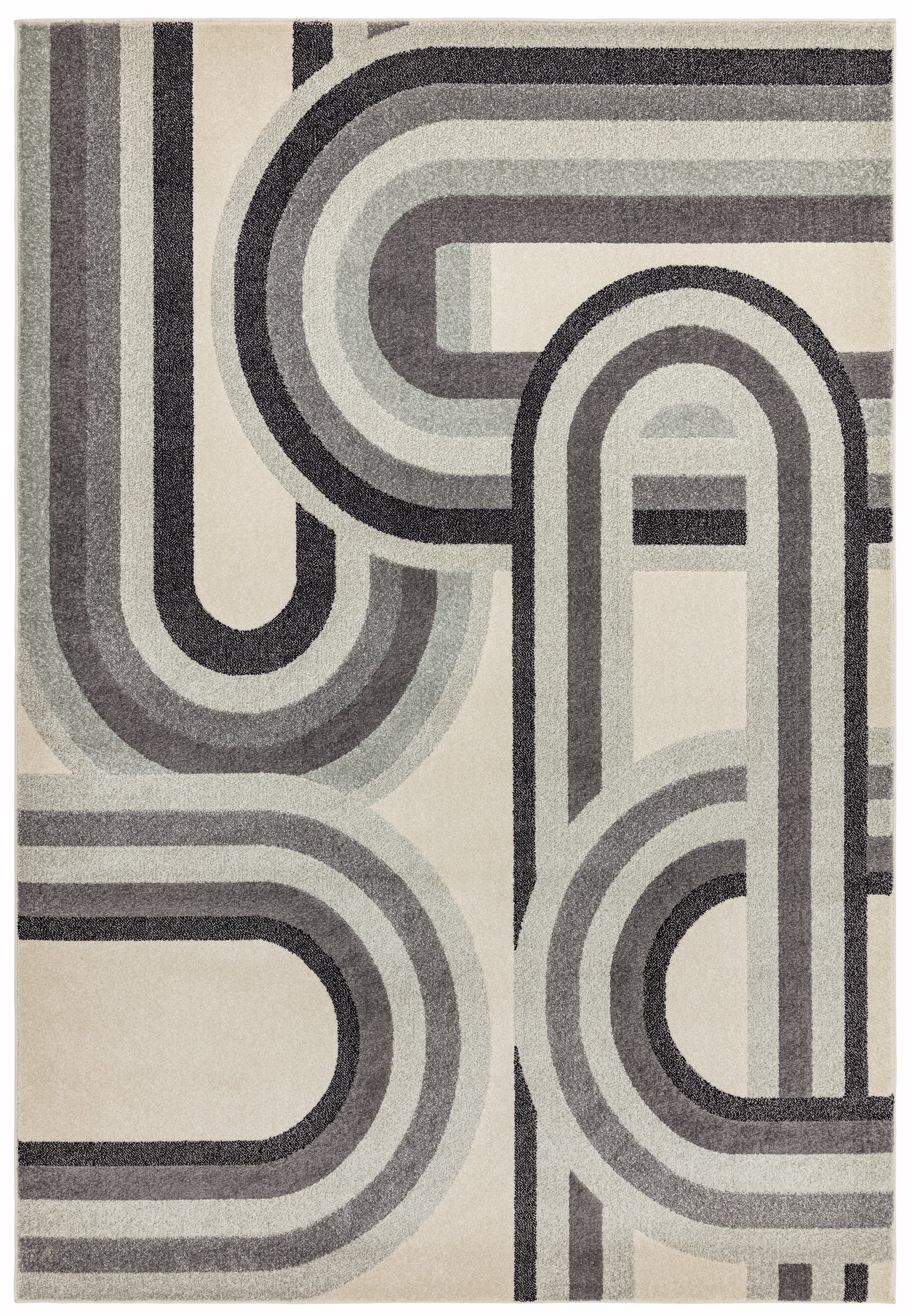 Nova NV29 Retro Grey Rug