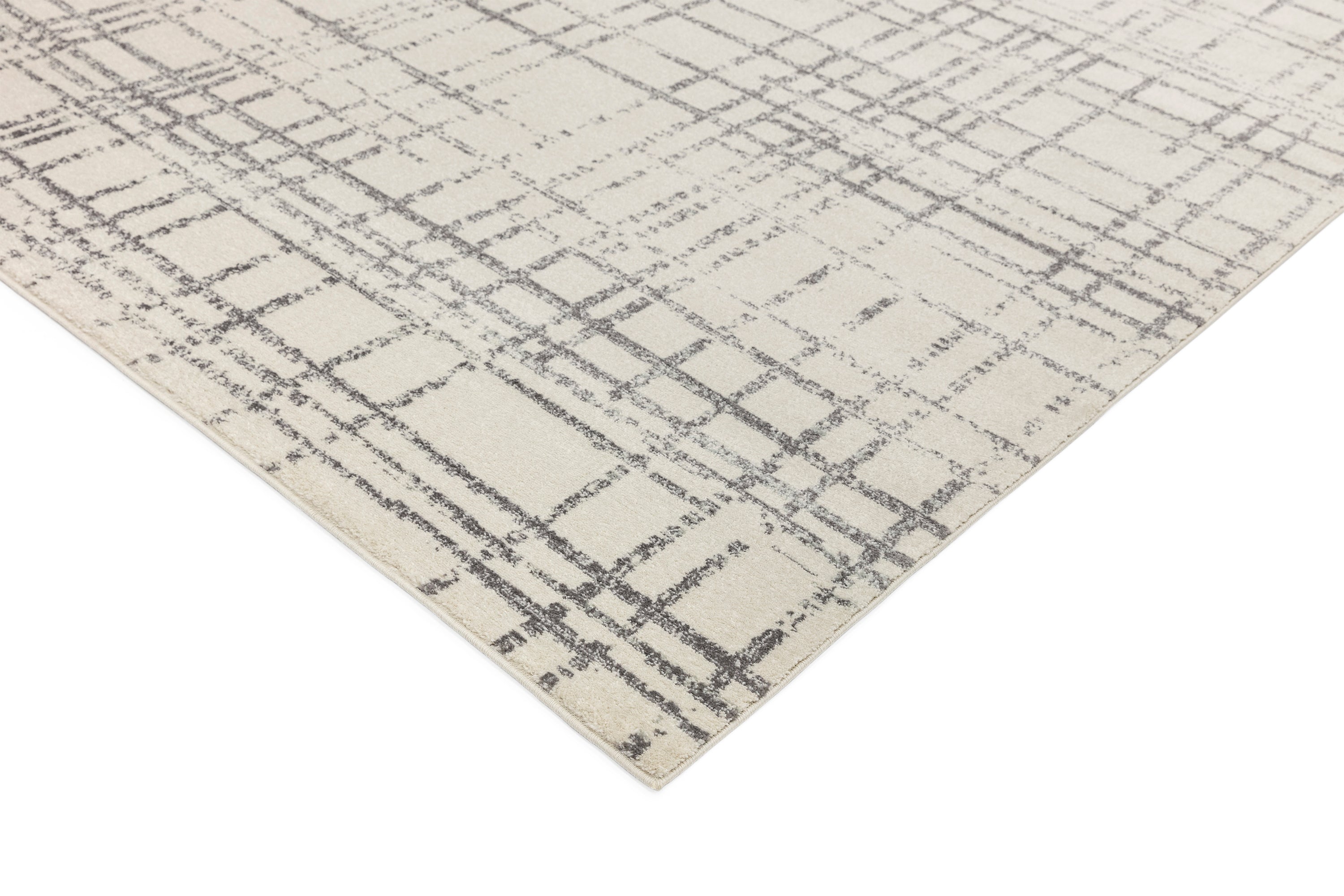 Nova NV31 Grid Grey Rug