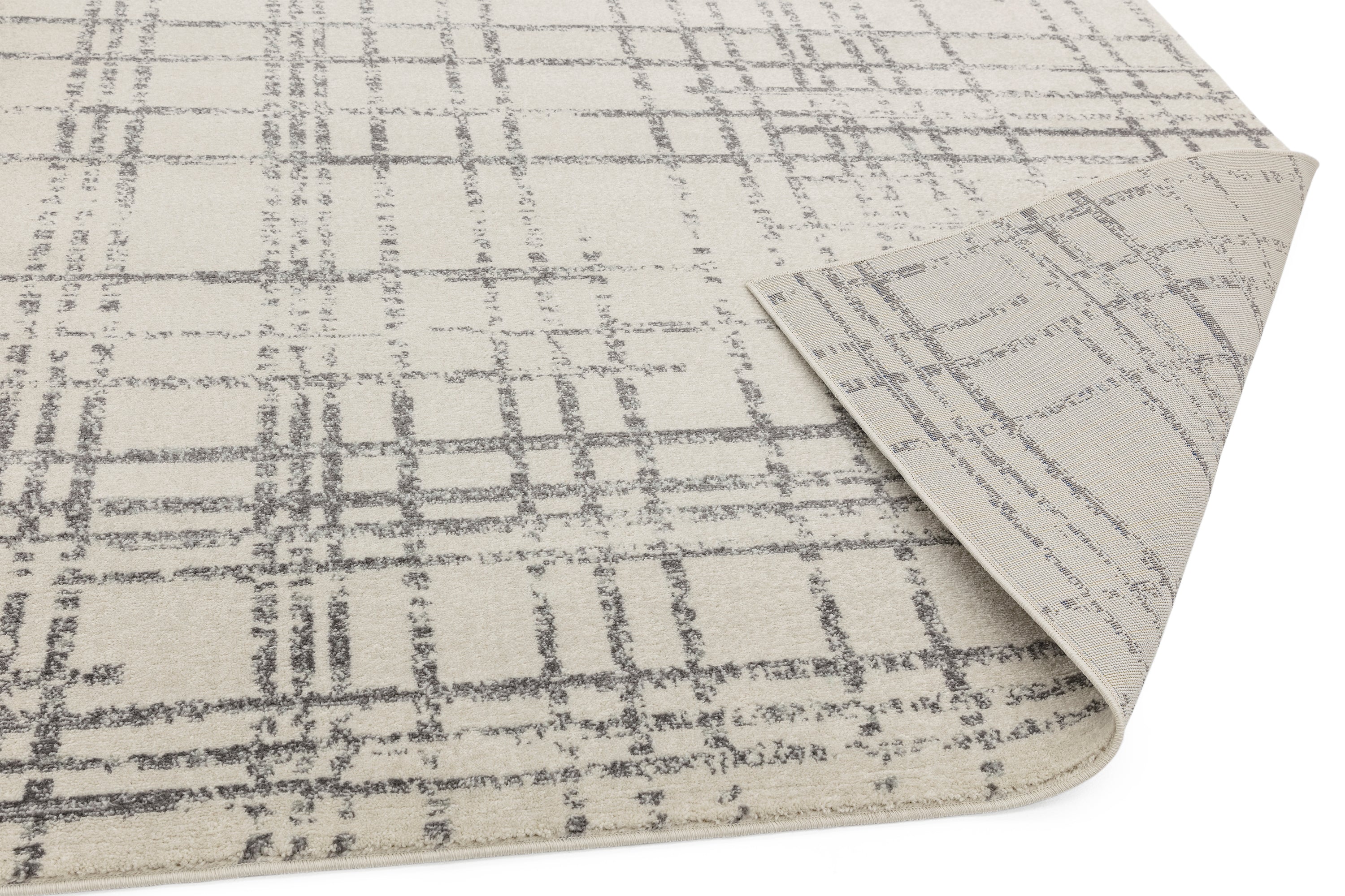 Nova NV31 Grid Grey Rug