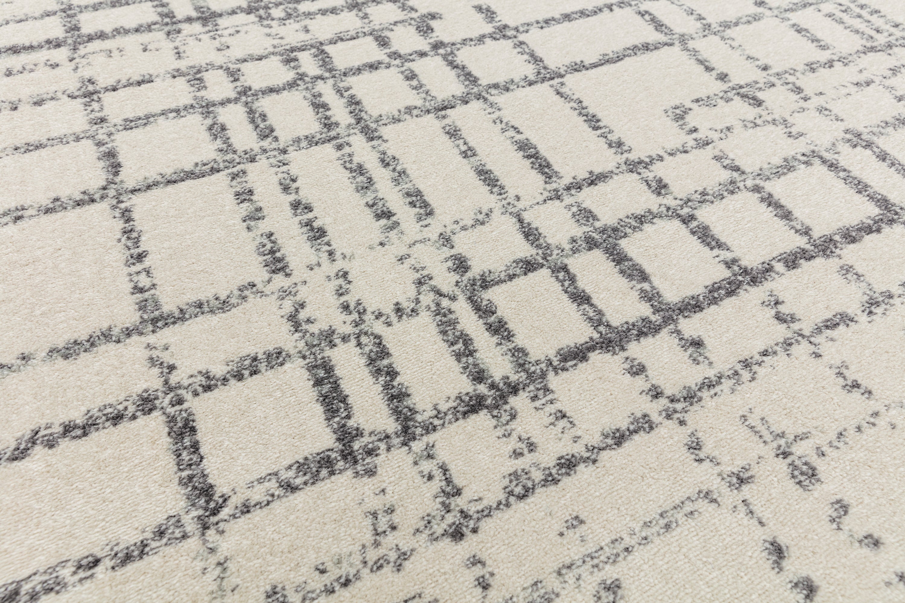 Nova NV31 Grid Grey Rug