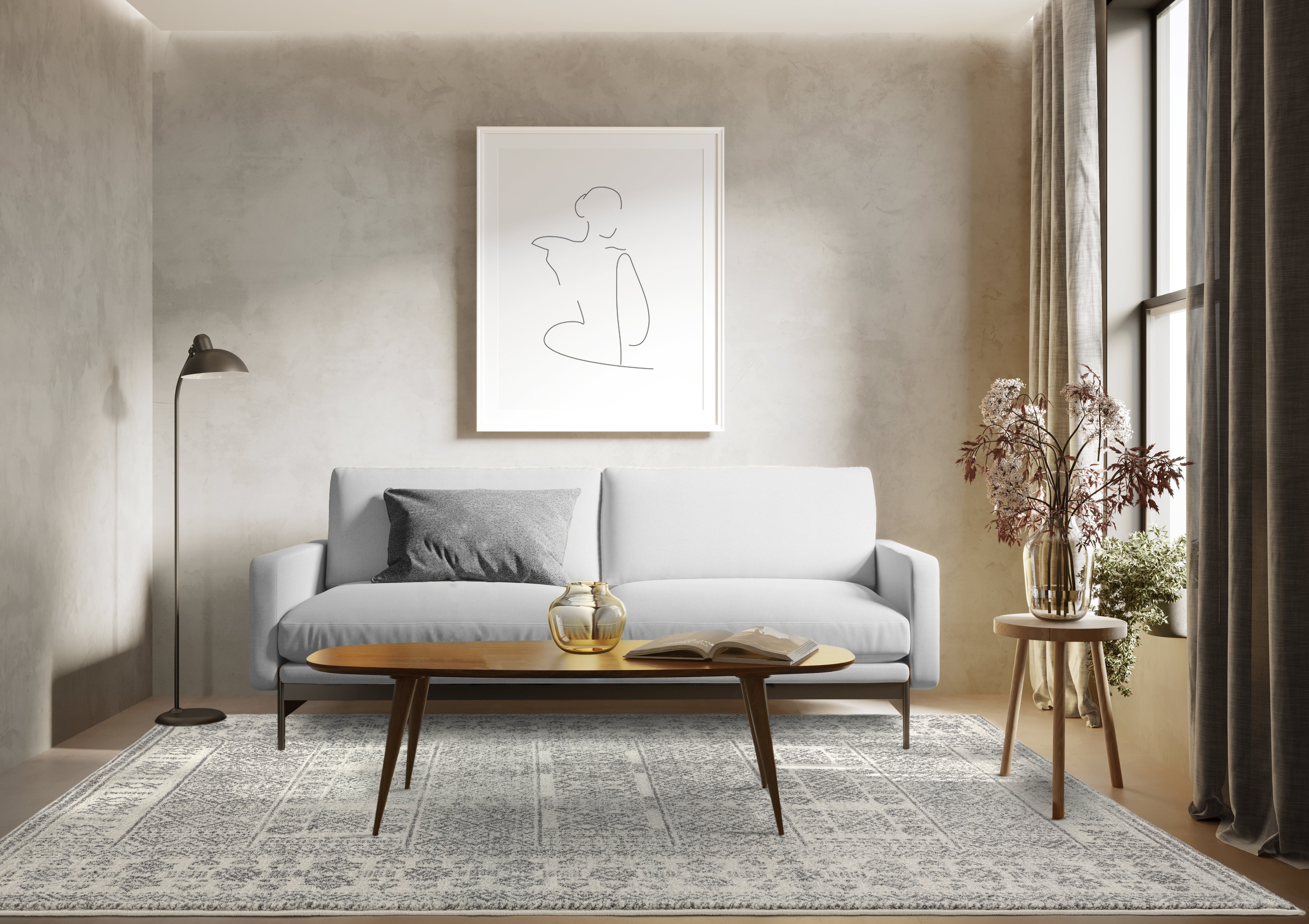 Nova NV33 Tribal Grey Rug