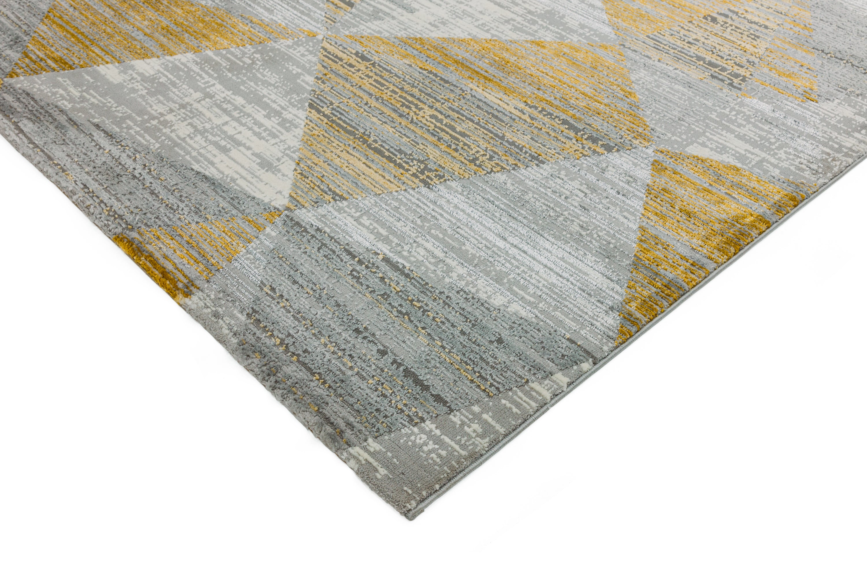 Orion OR12 Blocks Yellow Rug