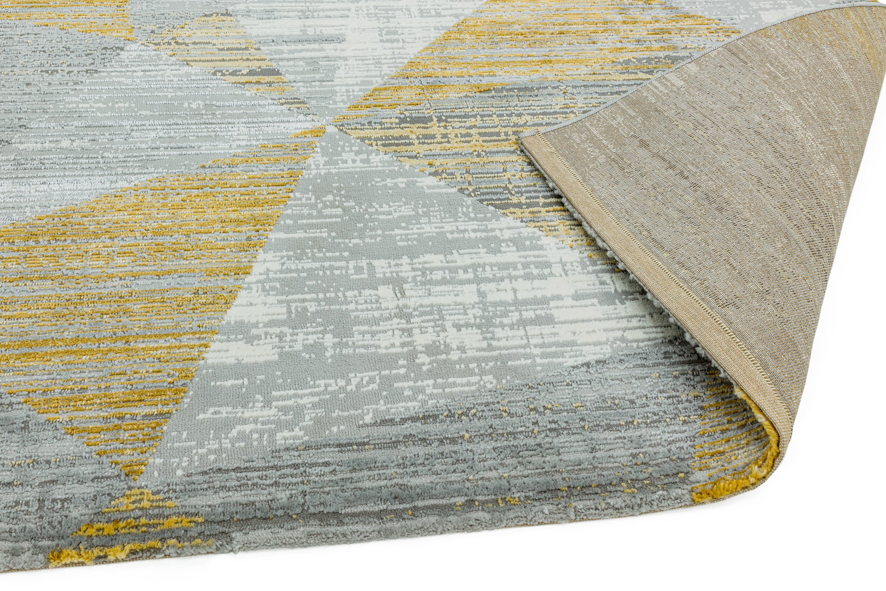 Orion OR12 Blocks Yellow Rug