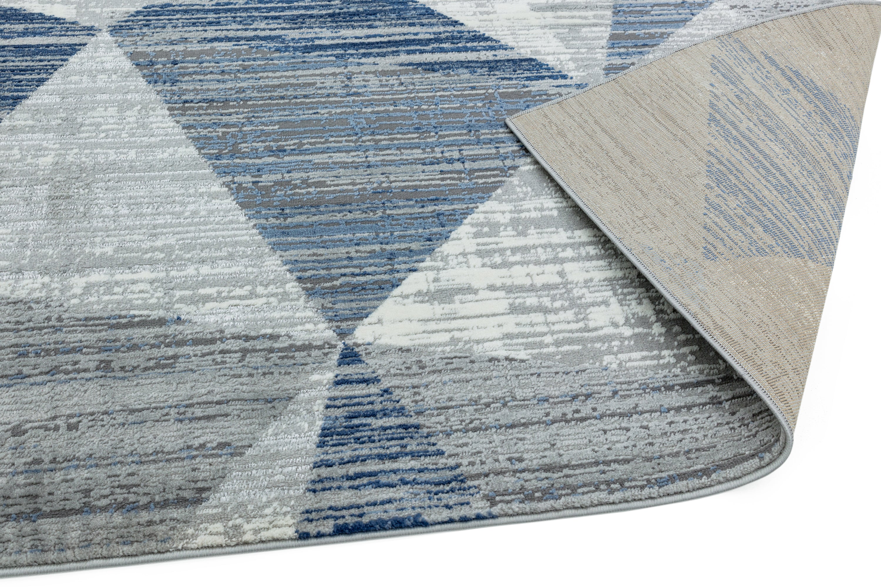 Orion OR14 Block Blue Rug