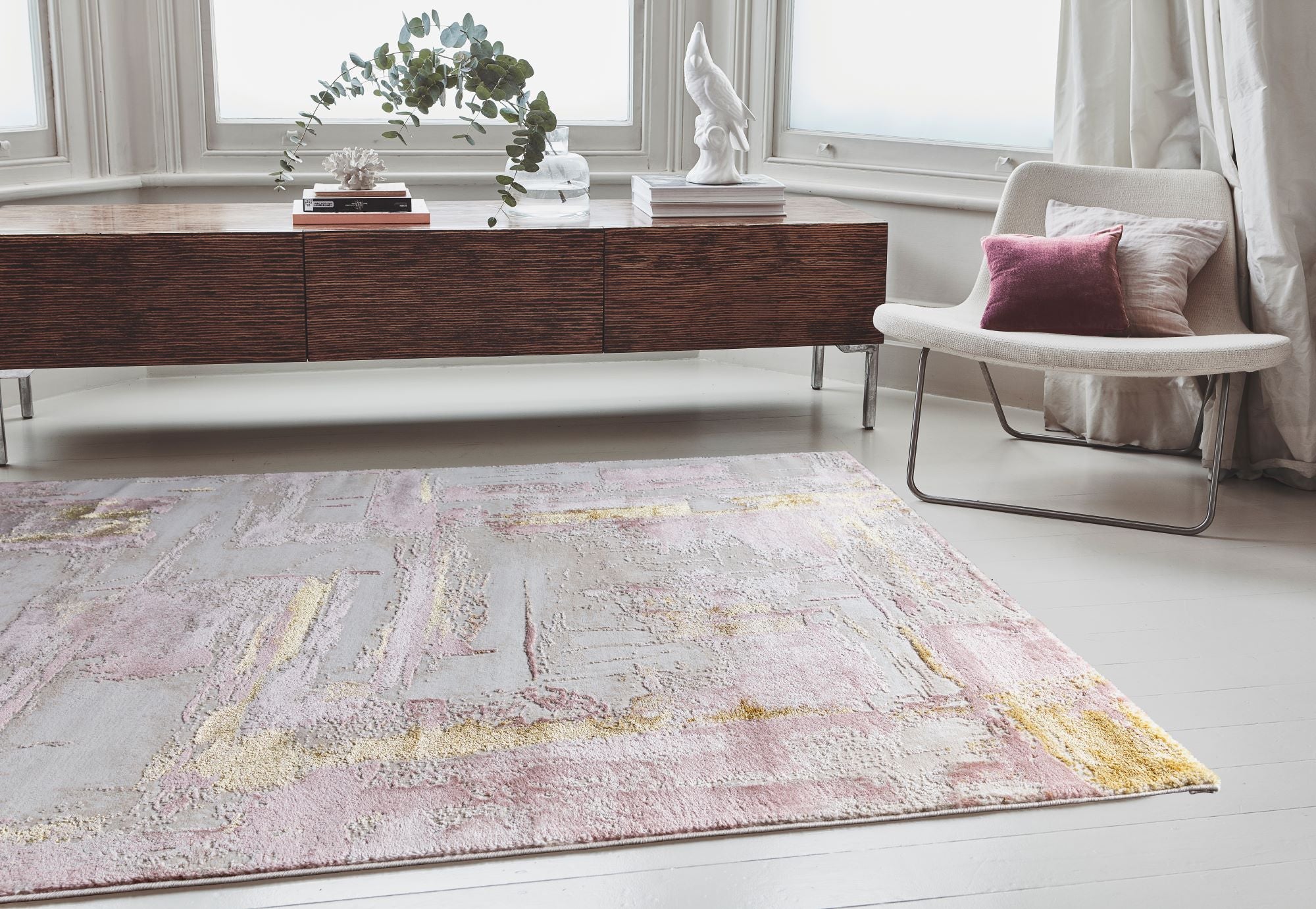 Orion OR01 Décor Pink Rug
