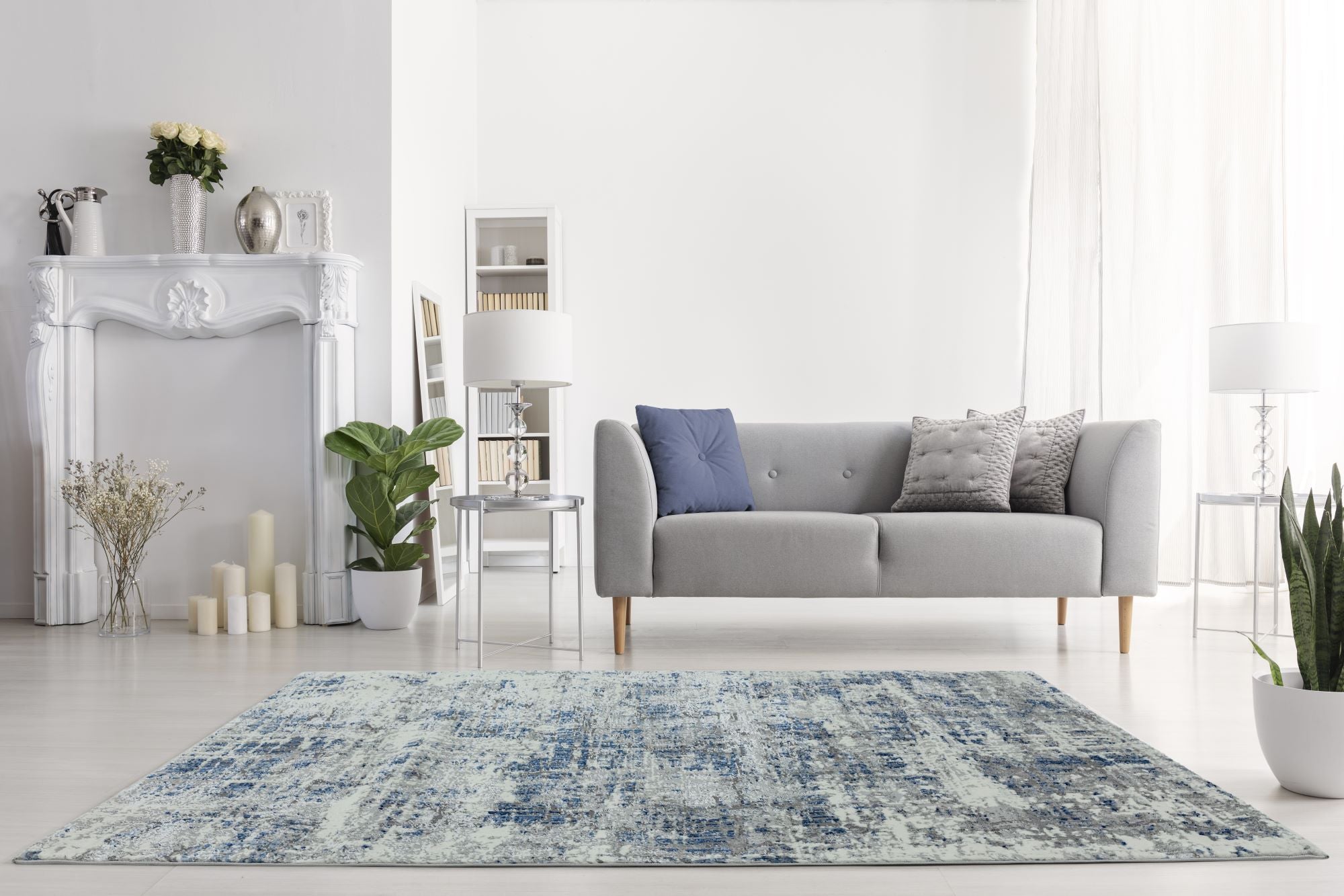 Orion OR04 Abstract Blue* Rug