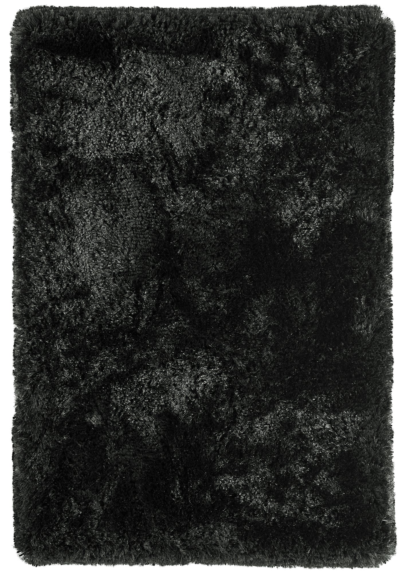 Plush Black Rug