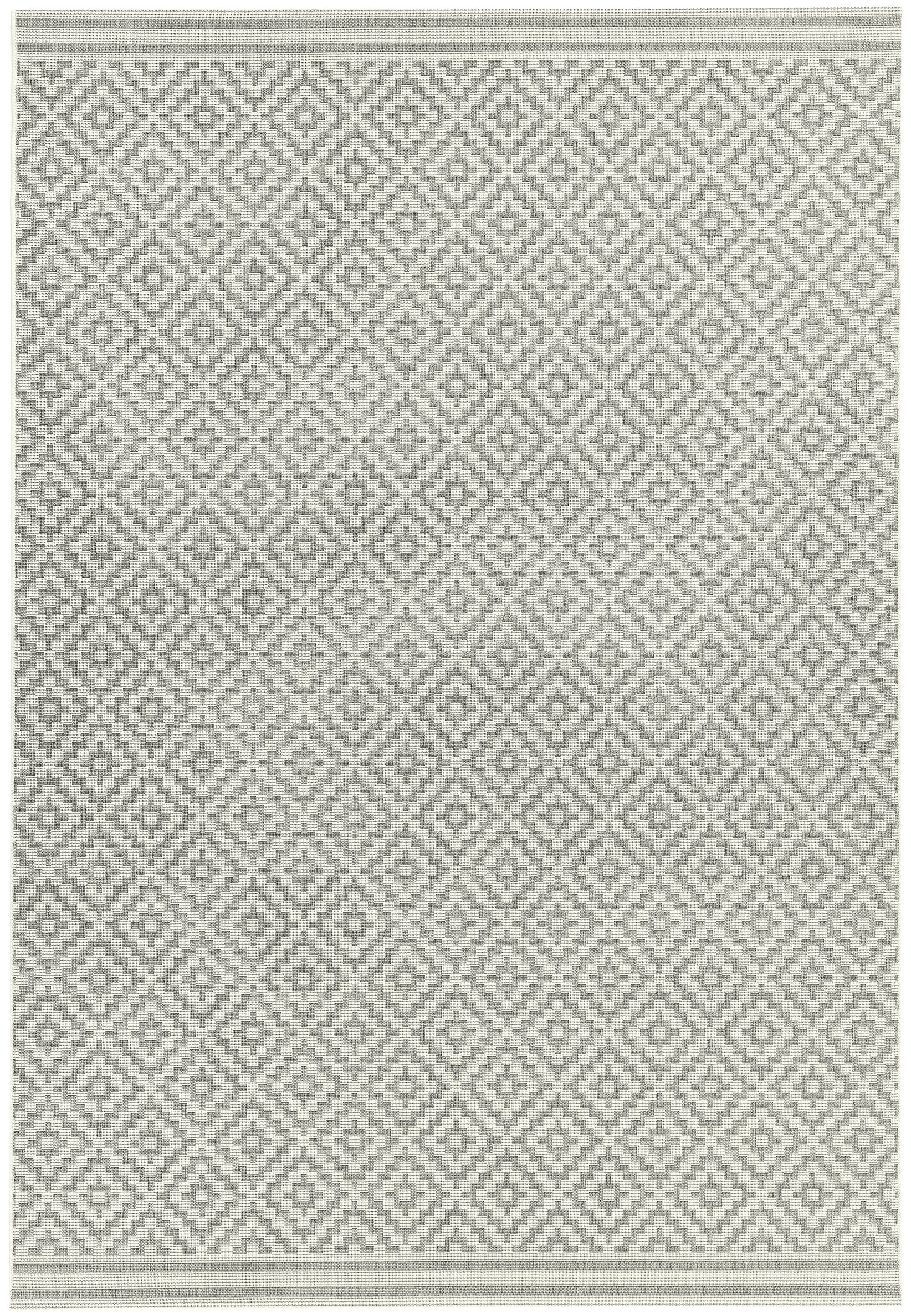 Patio Pat11 Diamond Grey Rug