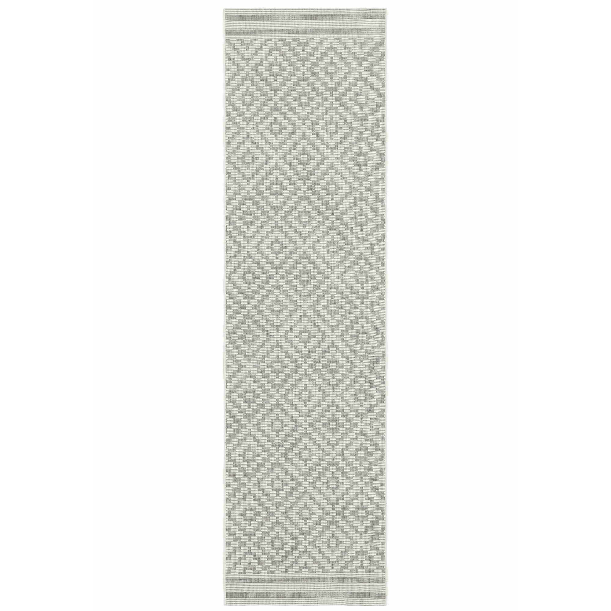 Patio Pat11 Diamond Grey Rug