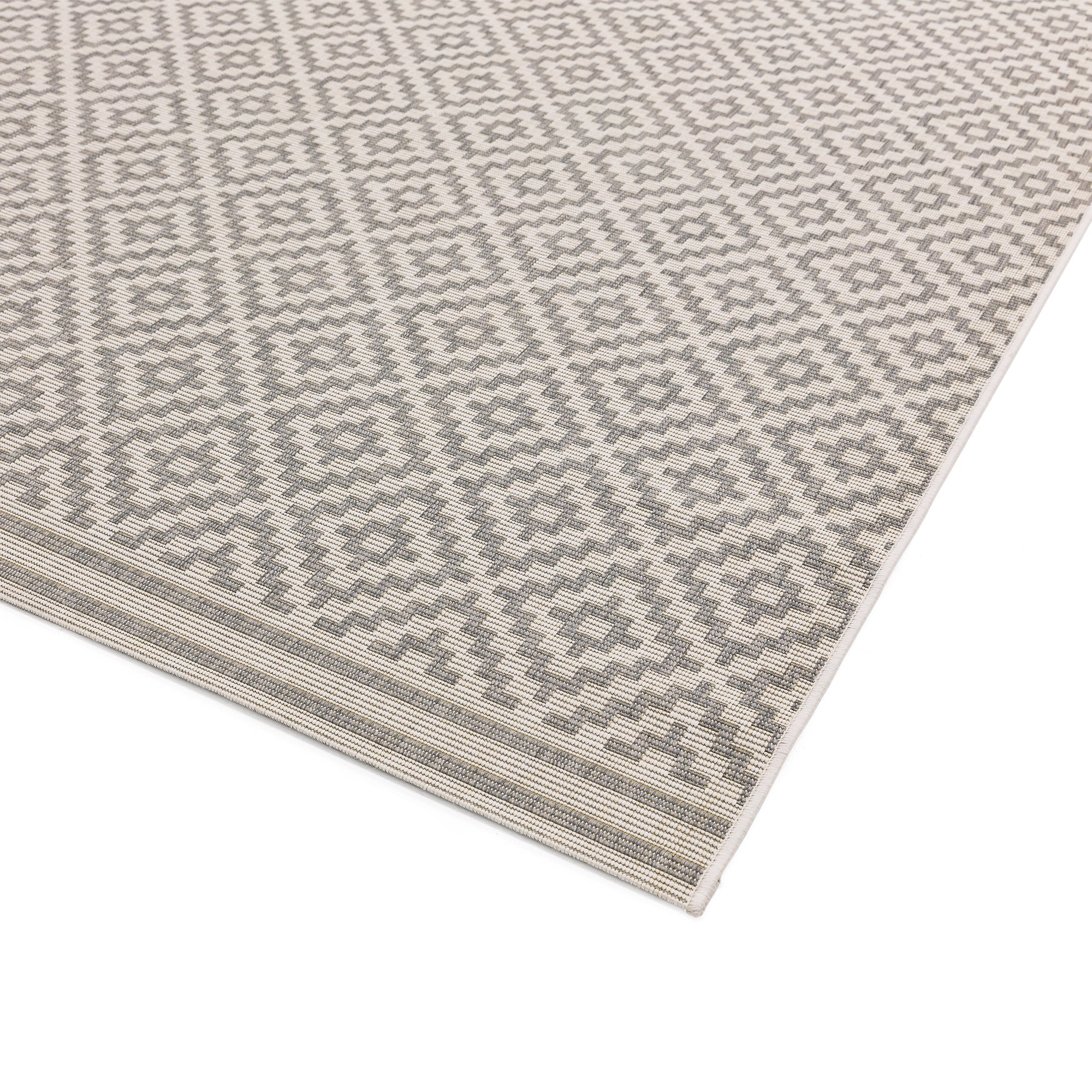 Patio Pat11 Diamond Grey Rug