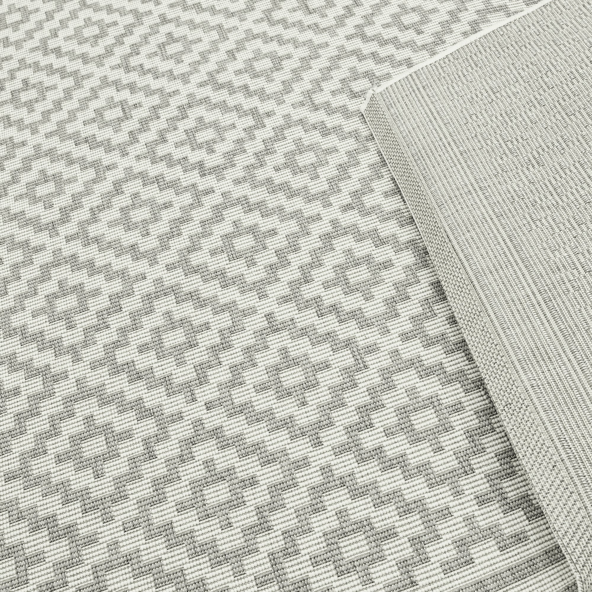 Patio Pat11 Diamond Grey Rug