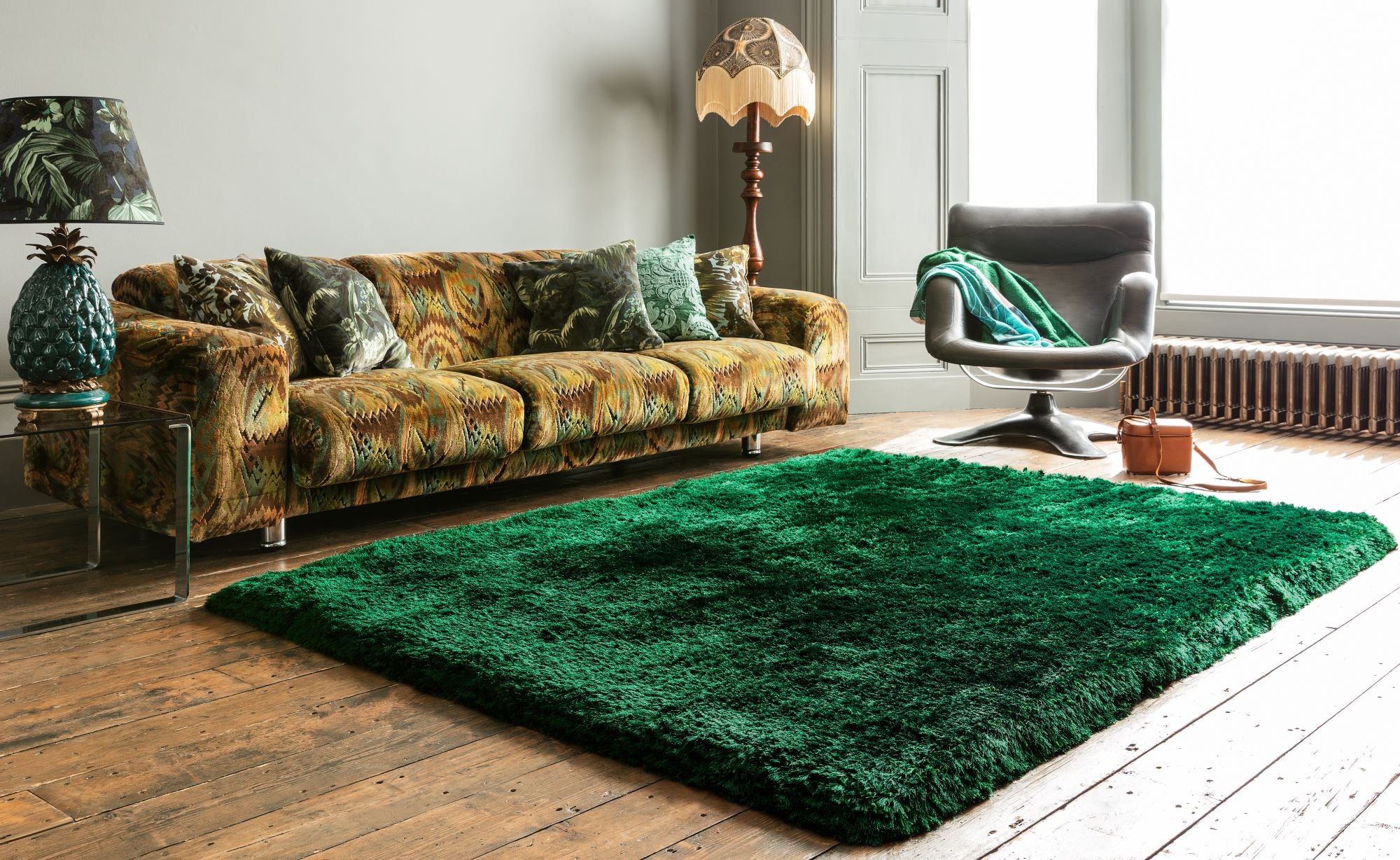 Plush Emerald Rug