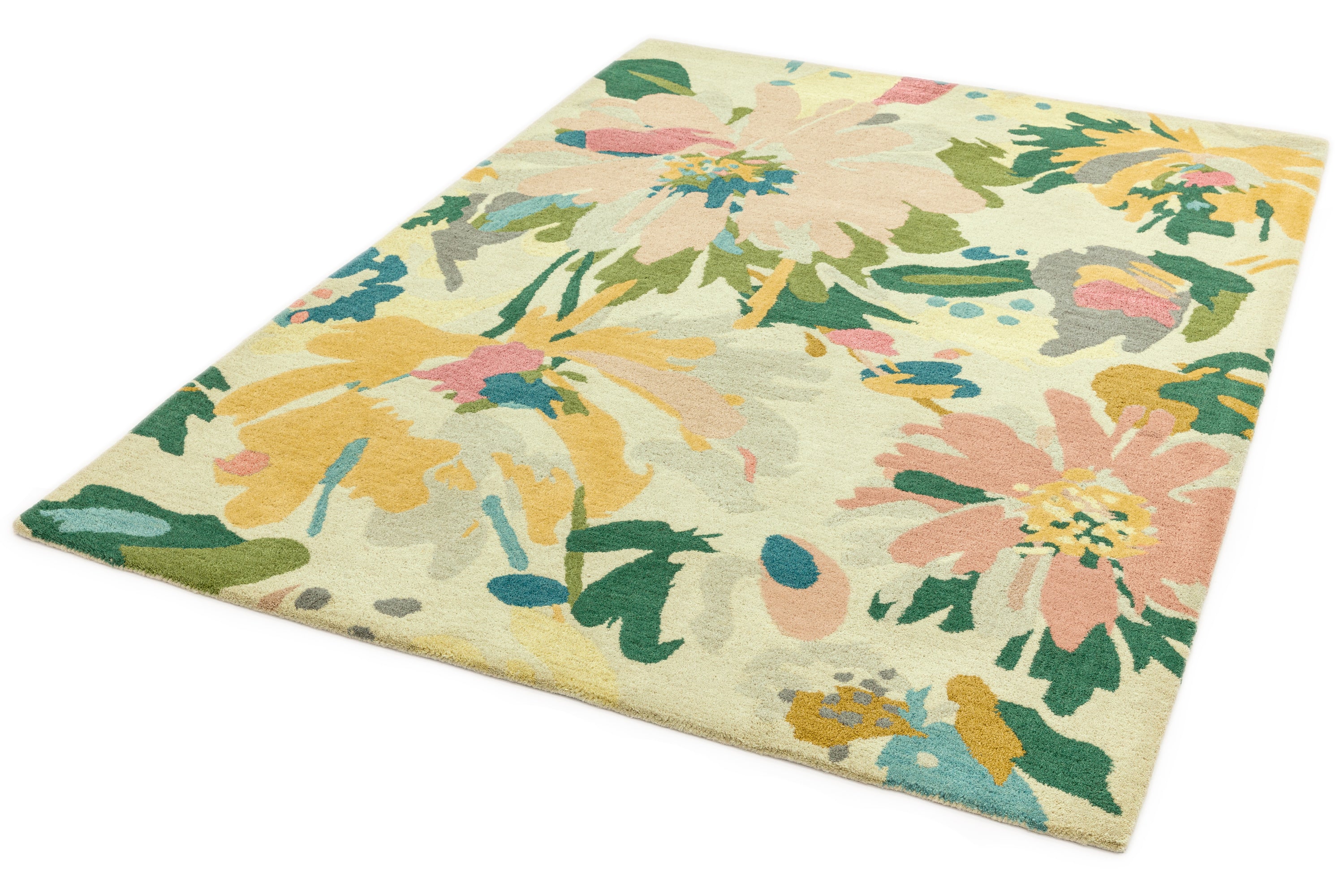 Reef RF10 Floral Pink Multi Rug