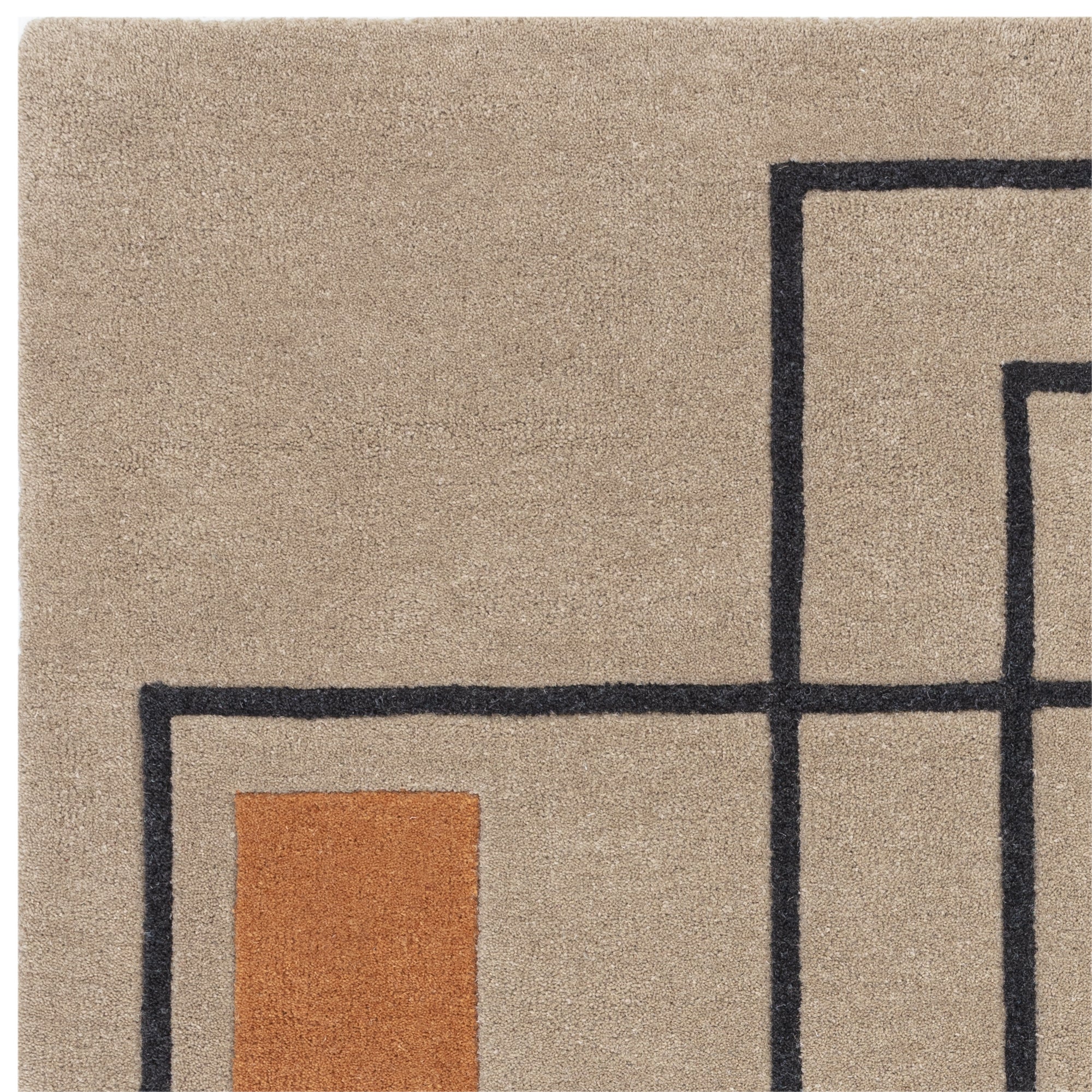 Reef RF20 Outline Terracotta Orange rug