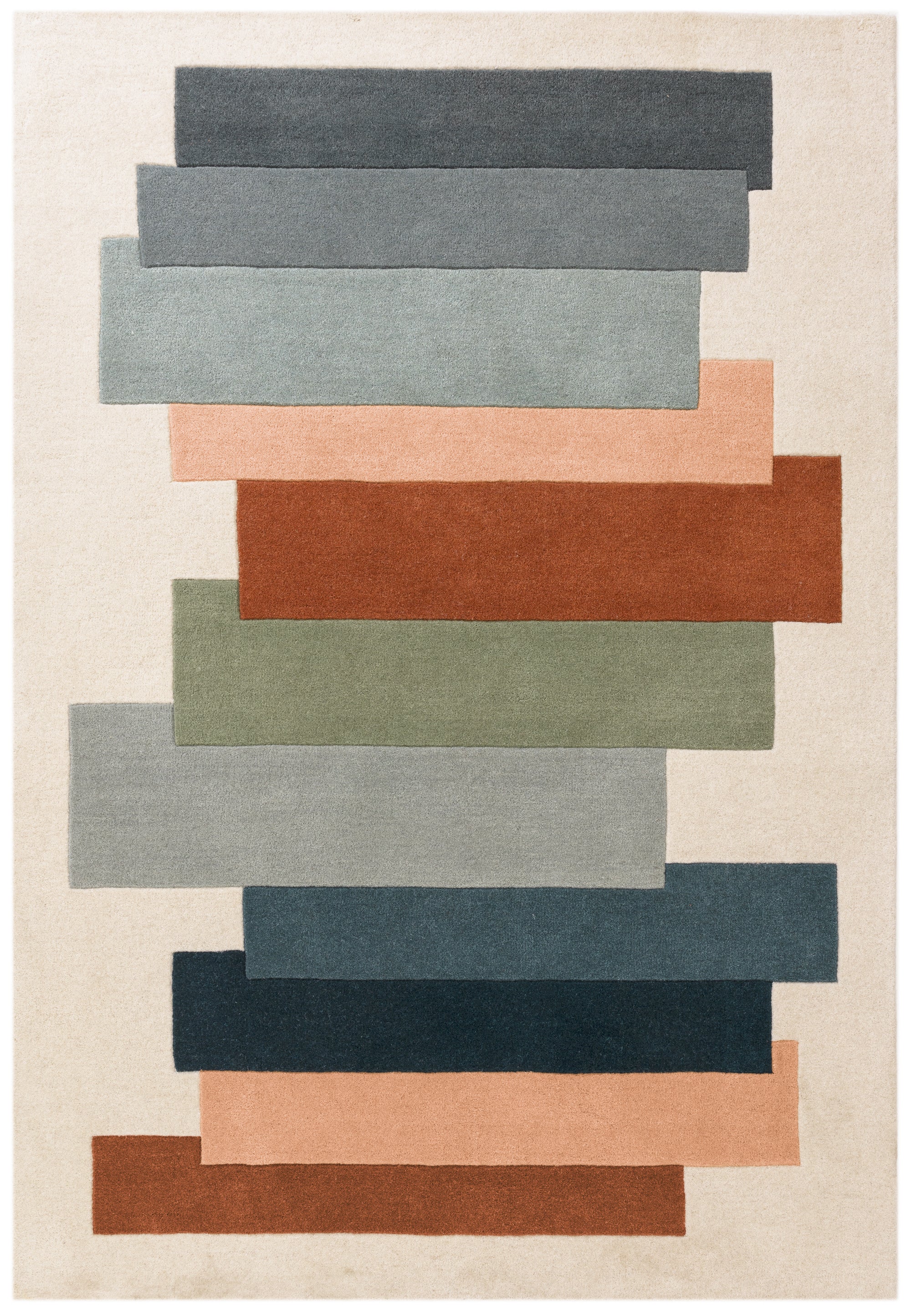 Reef RF32 Stacks Green rug
