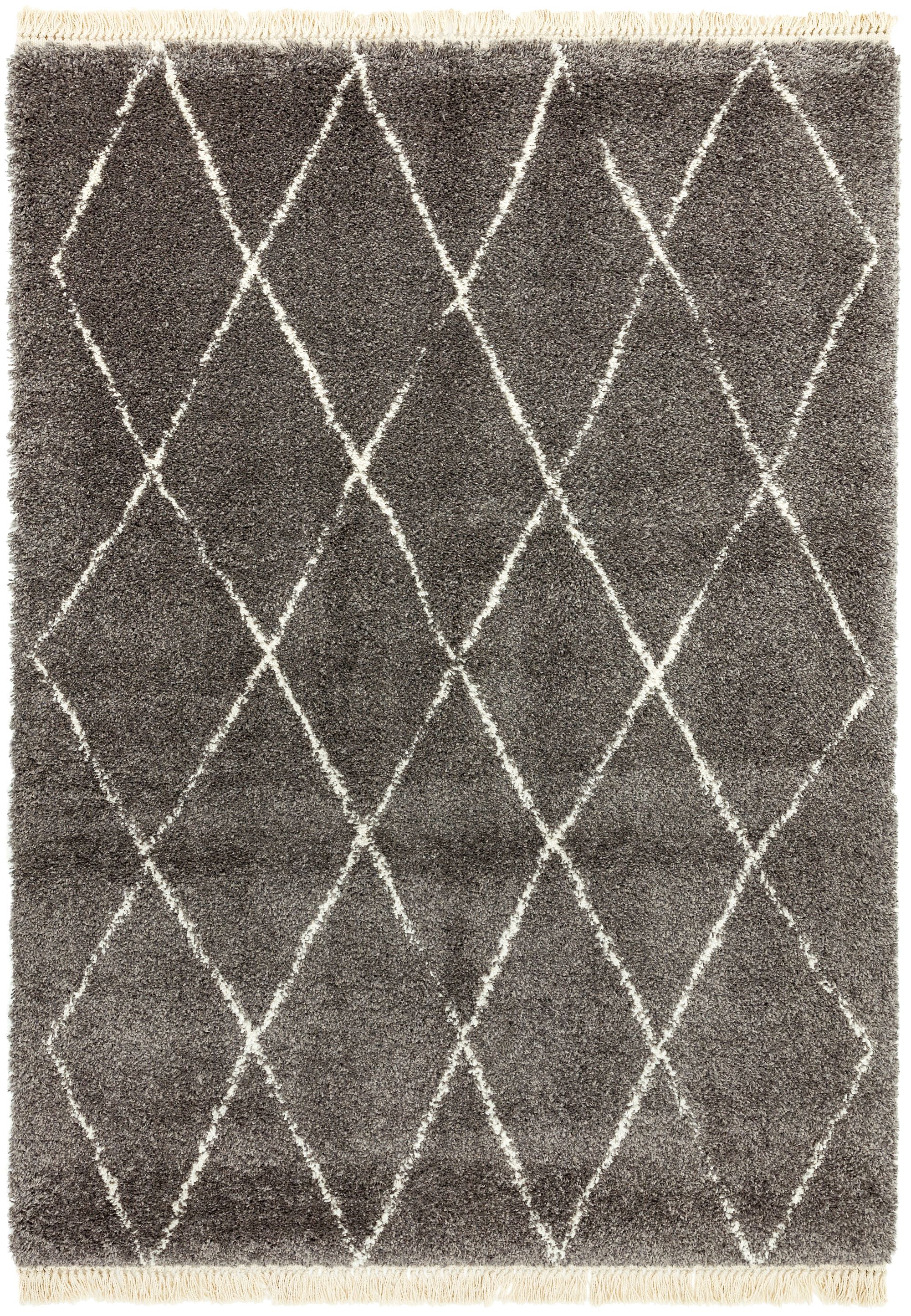 Rocco RC07 Grey Diamond Rug