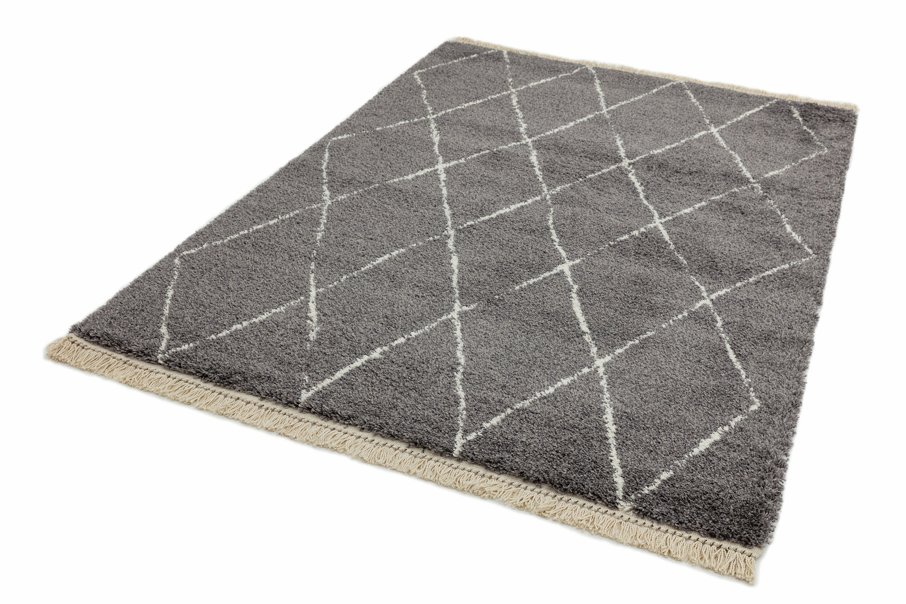 Rocco RC07 Grey Diamond Rug