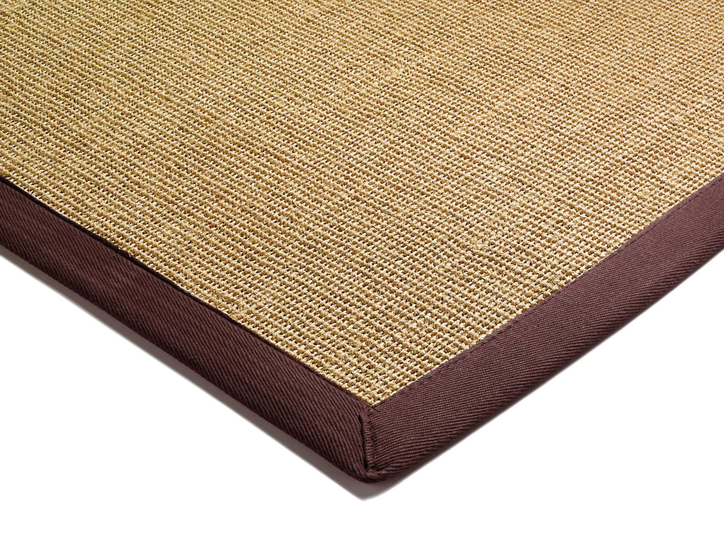 Sisal Linen/Chocolate Rug