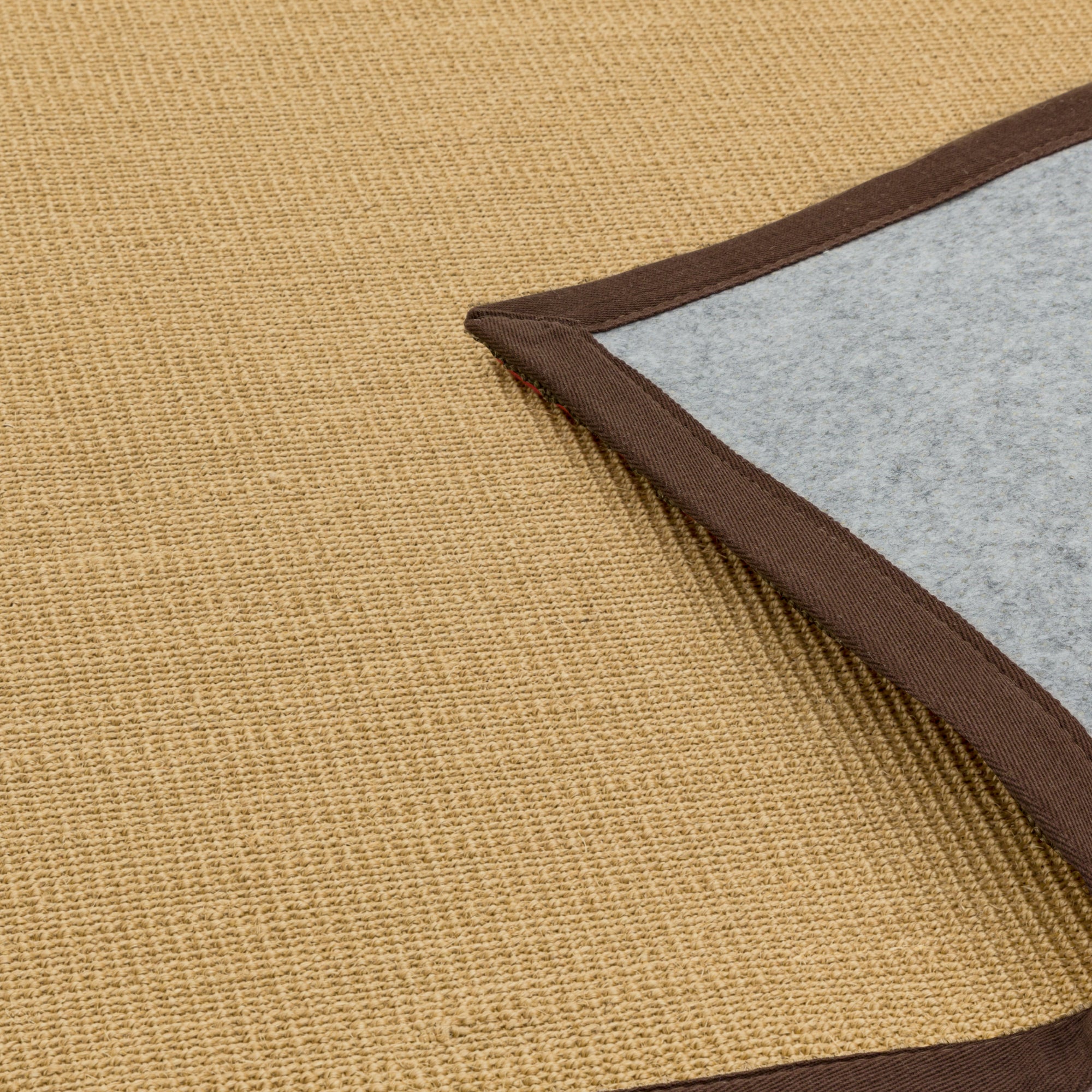 Sisal Linen/Chocolate Rug