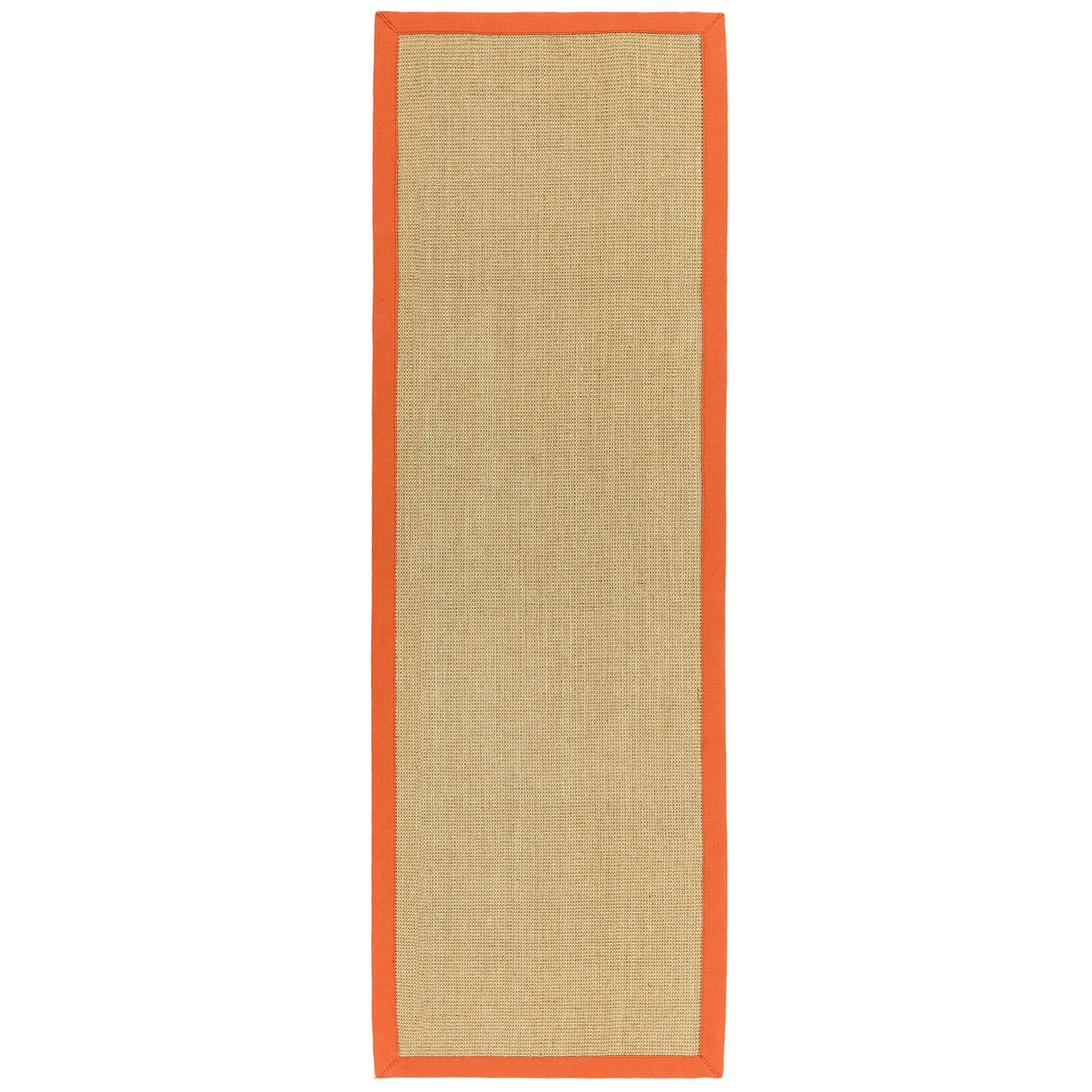 Sisal Linen/Orange Rug