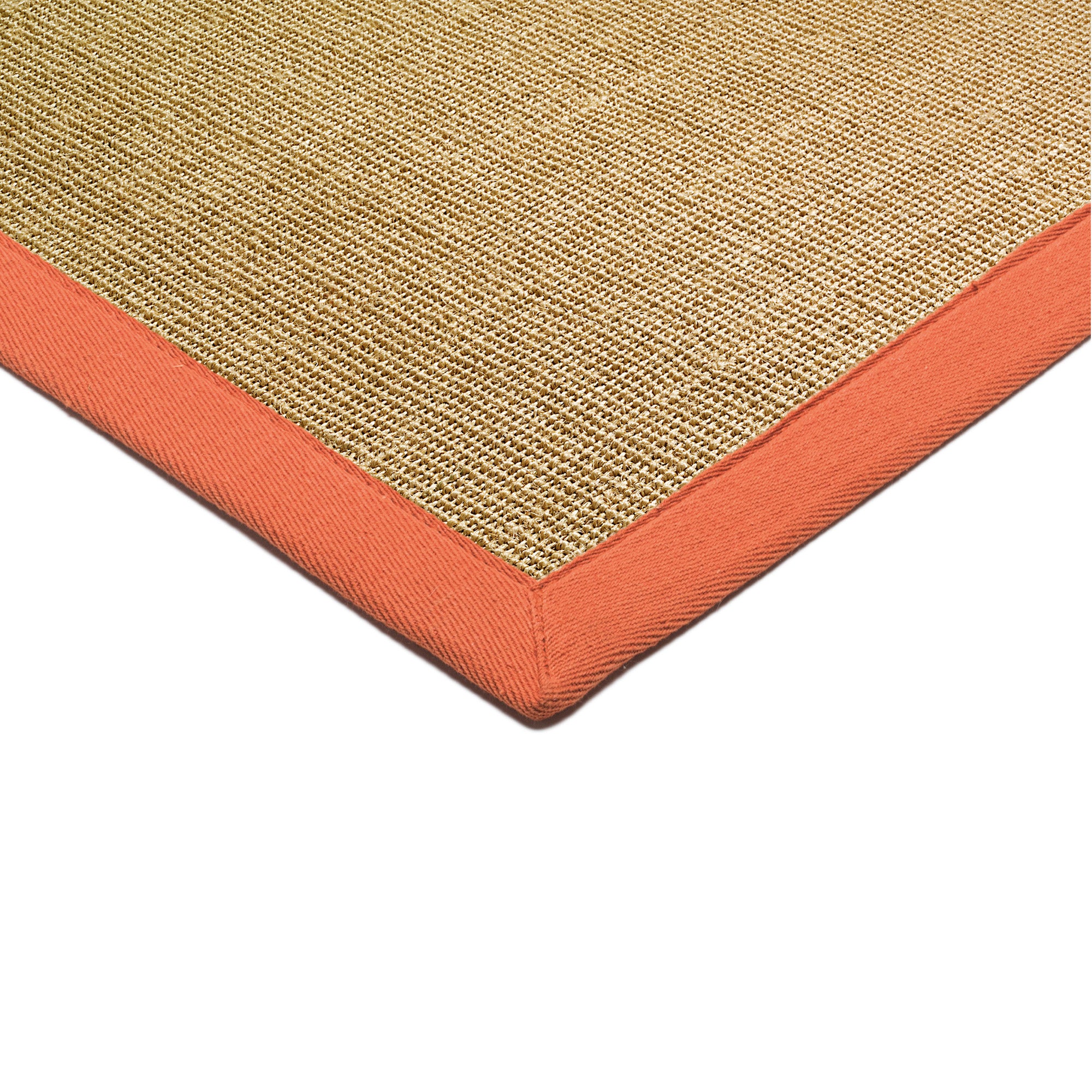 Sisal Linen/Orange Rug